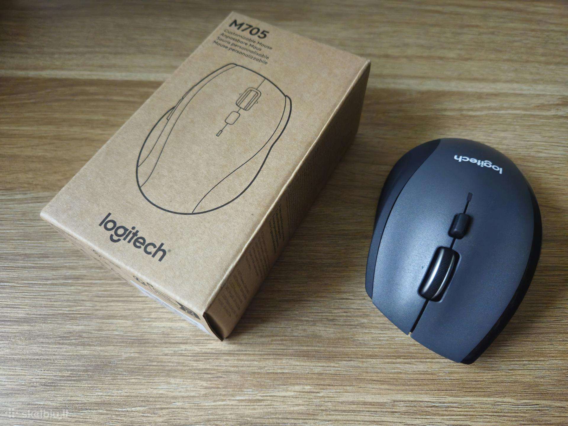 Nauja Logitech Marathon M705 pelė