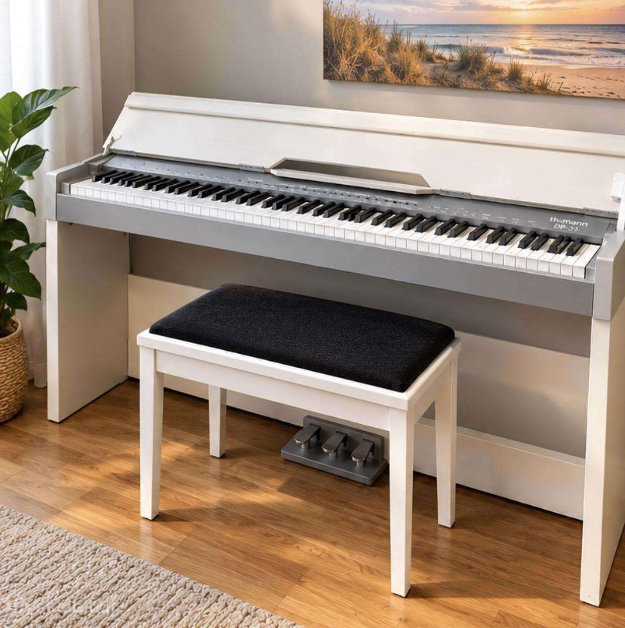 Thomann Dp-33 elektrinis pianinas su suoliuku
