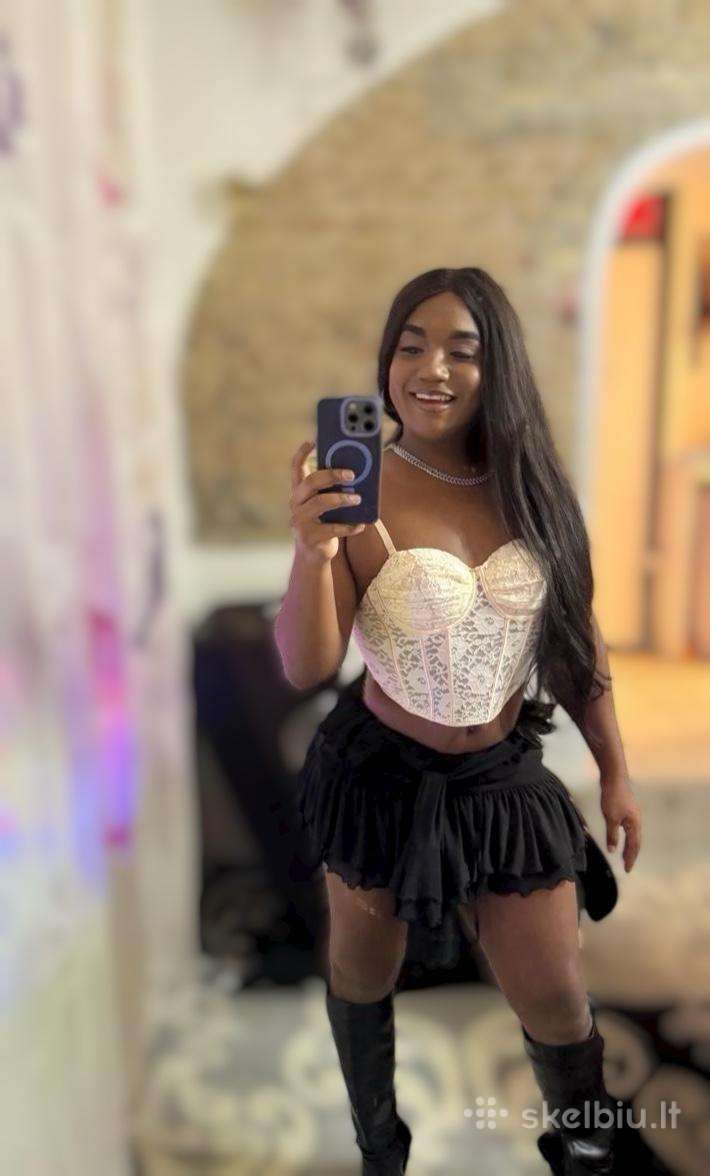 Gisela transexual ebano 100%