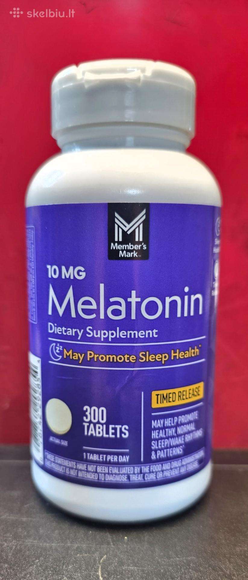 Melatoninas miegui 10mg