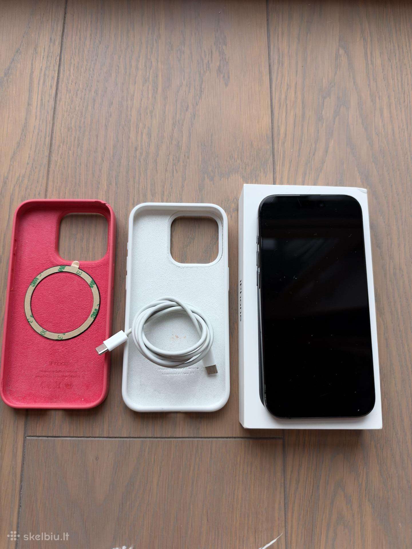 Apple iPhone 15 Pro 256gb Black 100% baterija