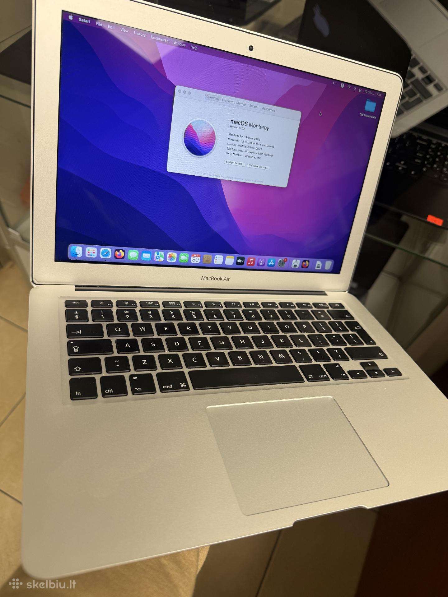 MacBook Air 13" (2017) – i5 / 8 GB / 128 GB SSD