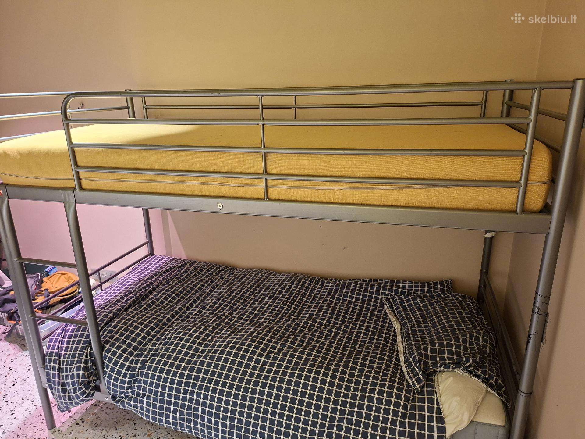 Dviaukštė lova ikea