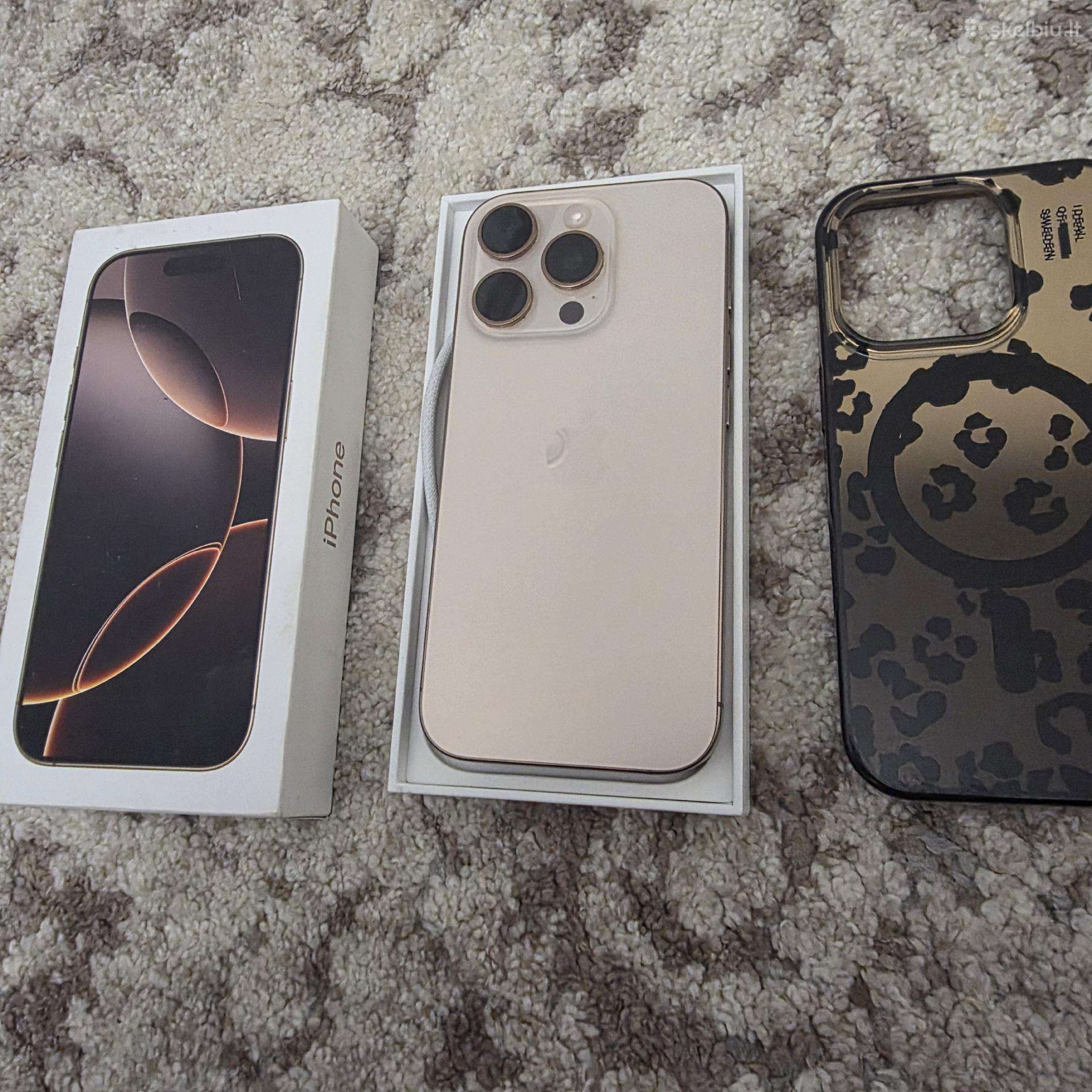 Parduodu Apple 16 Pro 256gb