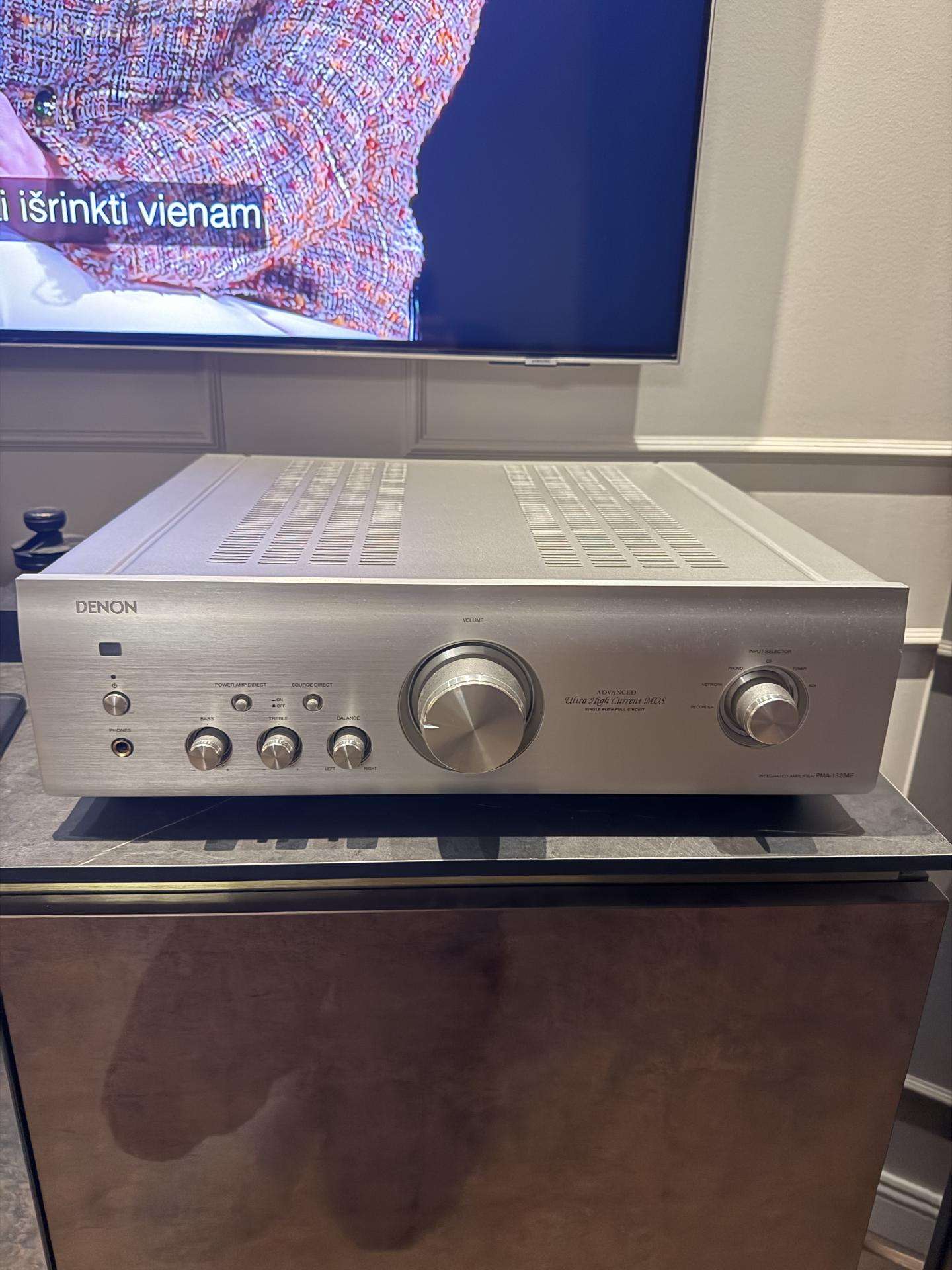 Denon Pma-1520ae – idealios būklės