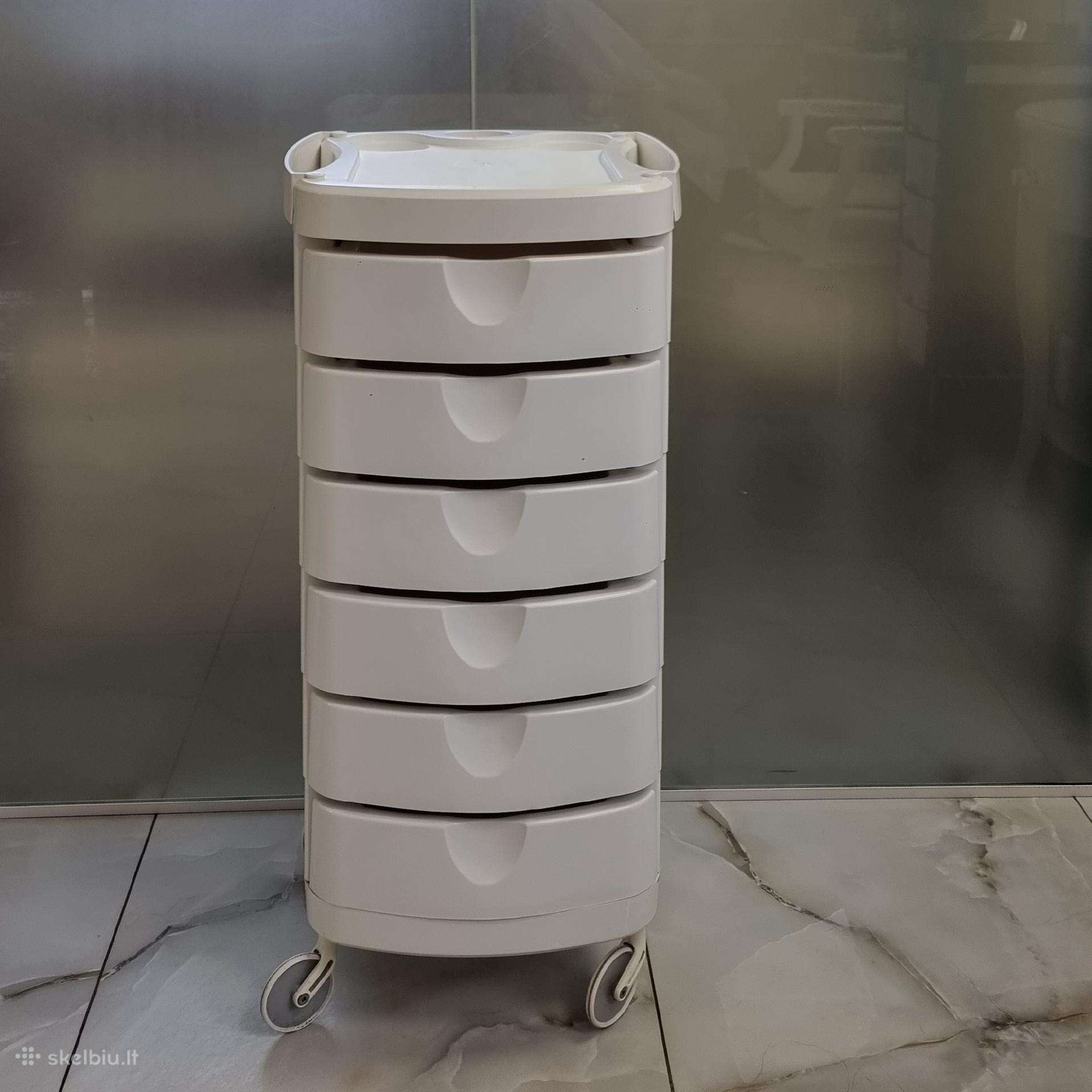Ceriotti kirpyklinis vežimėlis ant ratukų