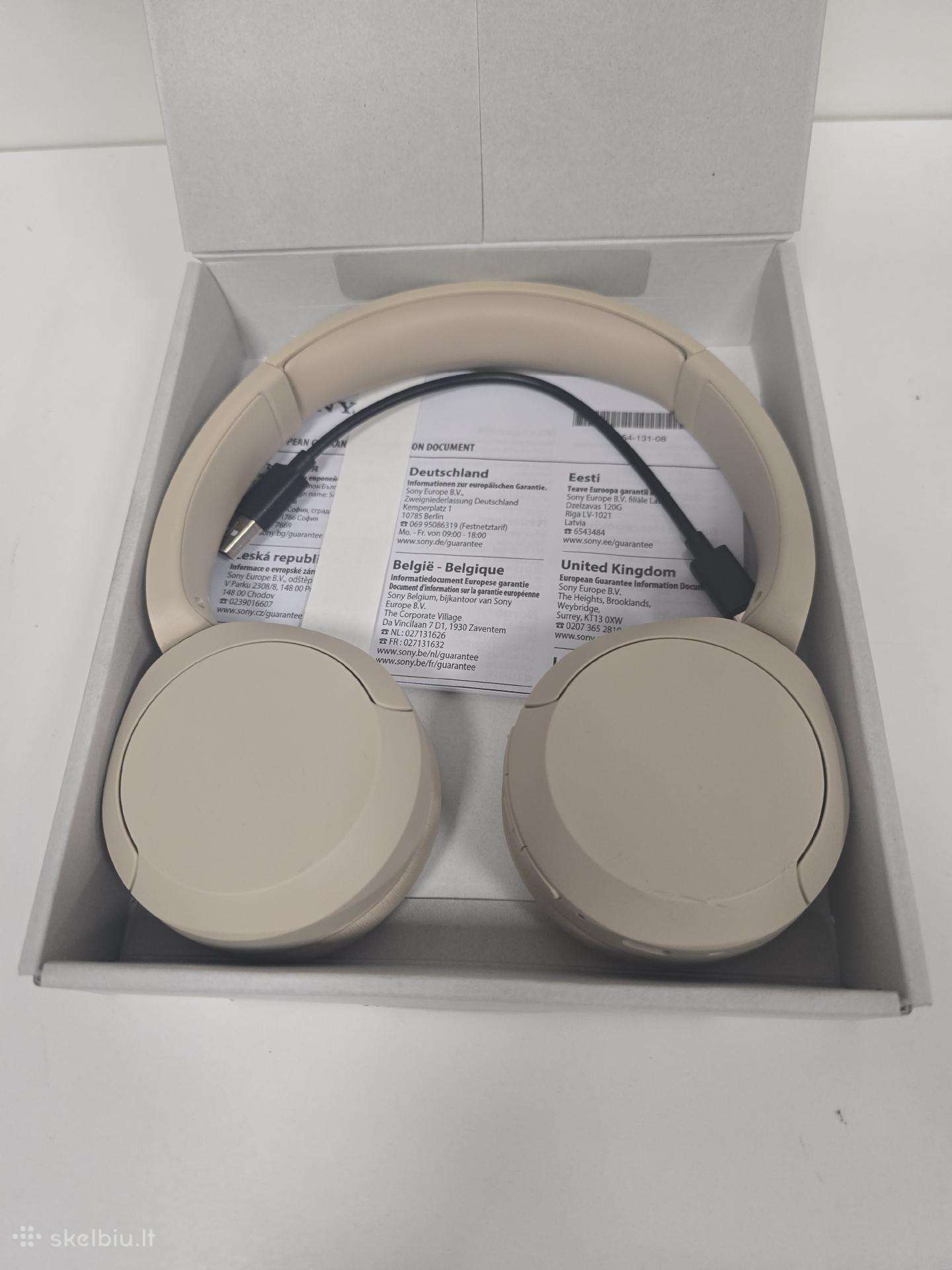 Sony Wh-ch520 belaidės ausinės, naujos
