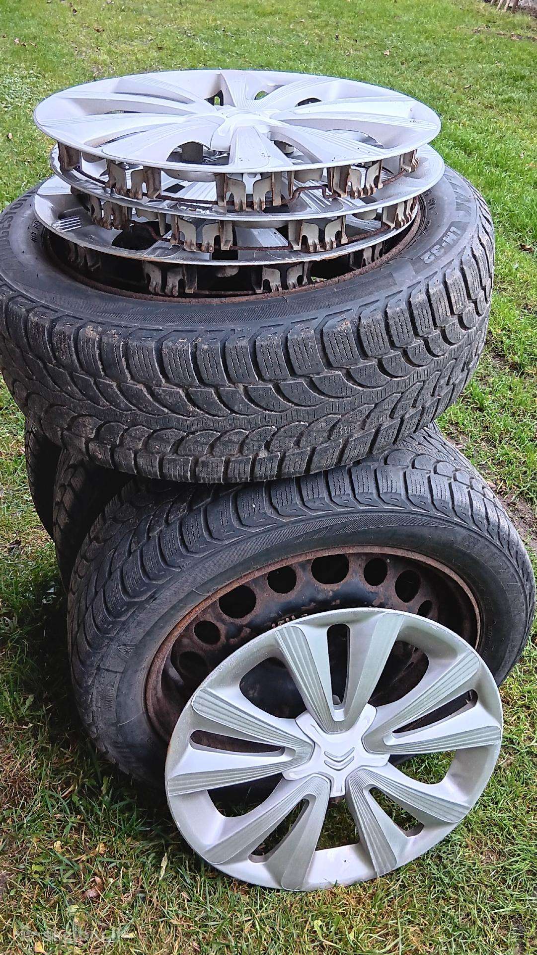 Žieminės Bridgestone padandos su ratlankiais