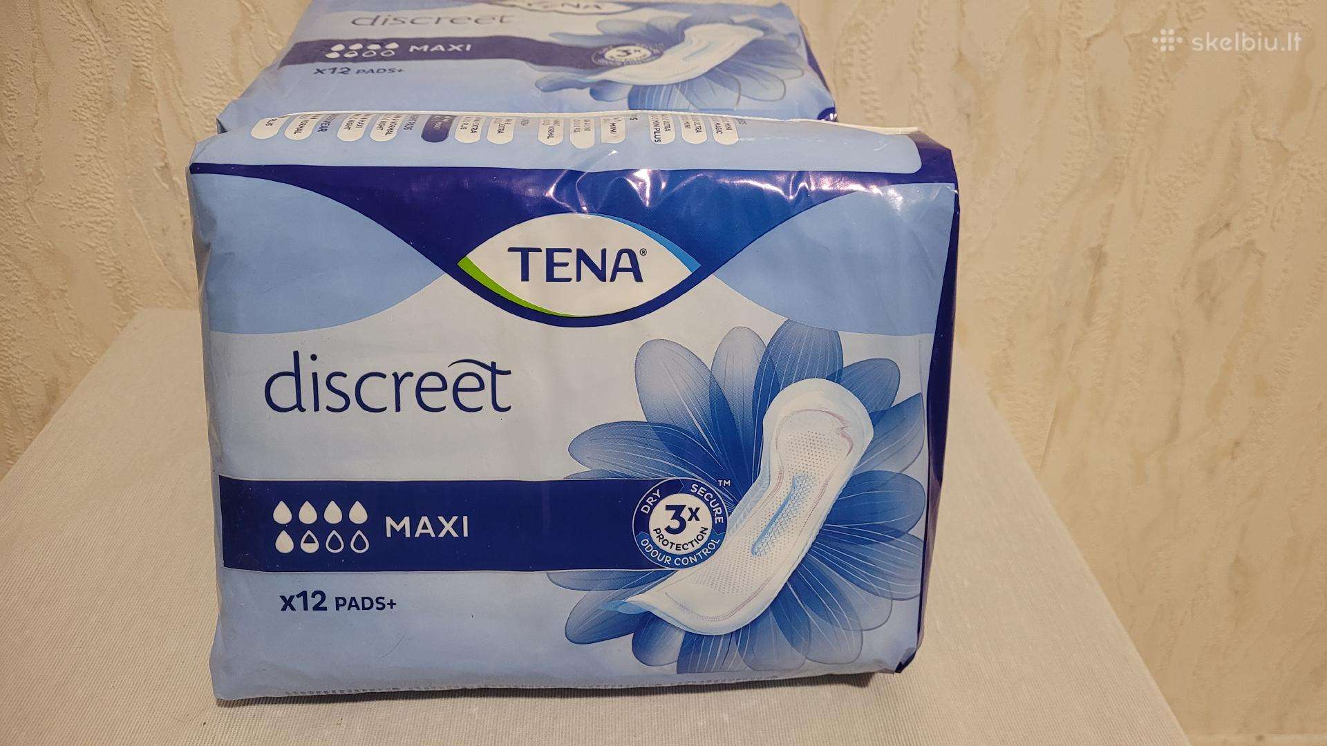 Paketai moterims Tena Discreet Maxi