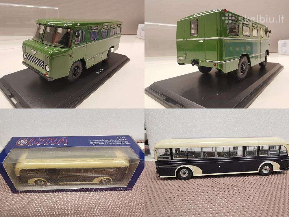 1:43 Rusiškų Autobusų Modeliai