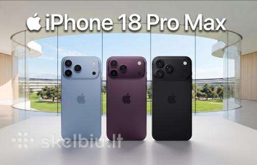 iPhone 18 Pro Max 256gb Glacier