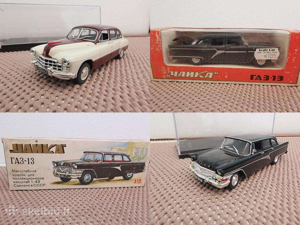 1:43 Rusiškų Gaz Automobilių Modeliai