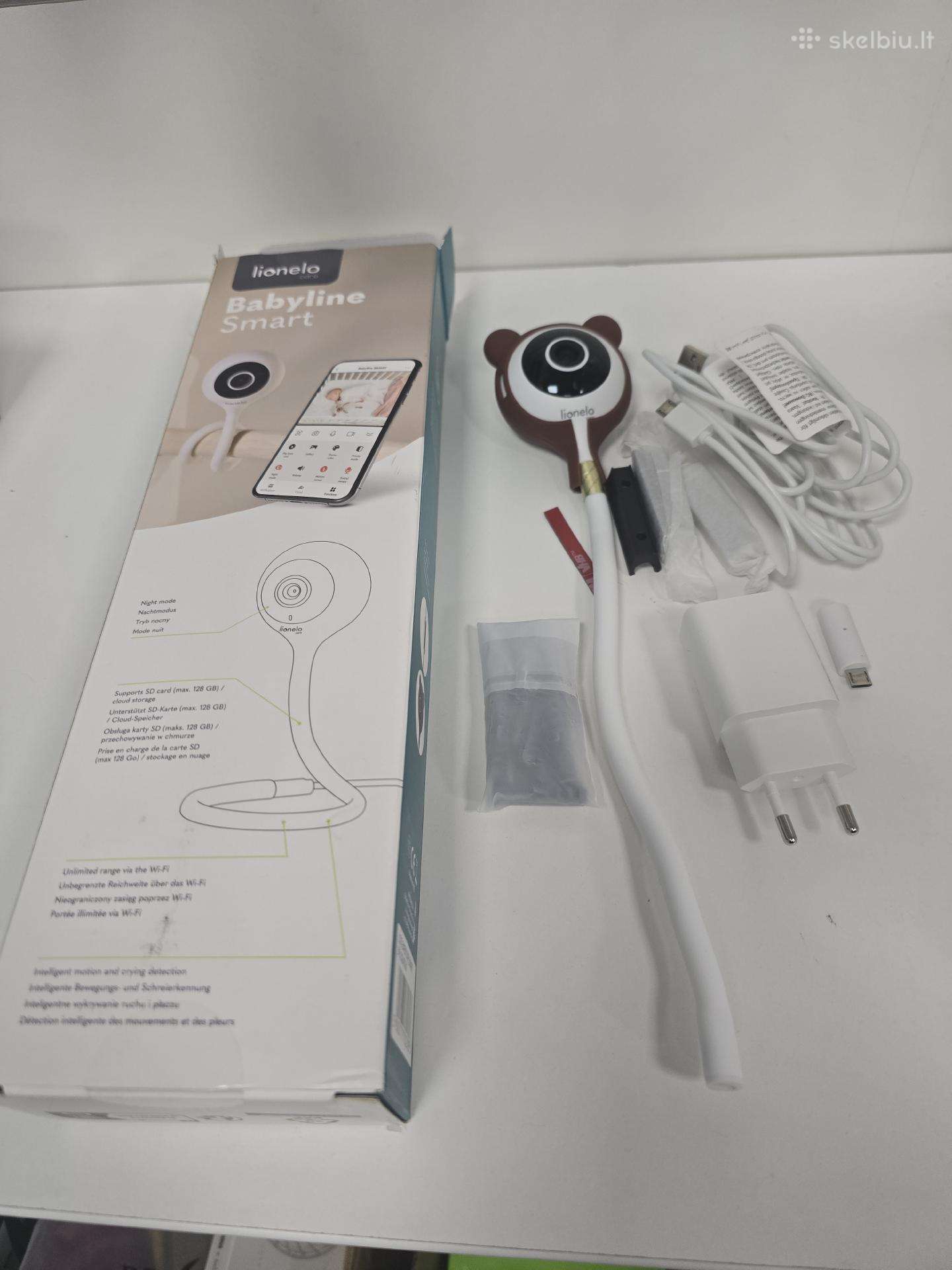 Lionelo Babyline Smart WiFi kūdikio kamera