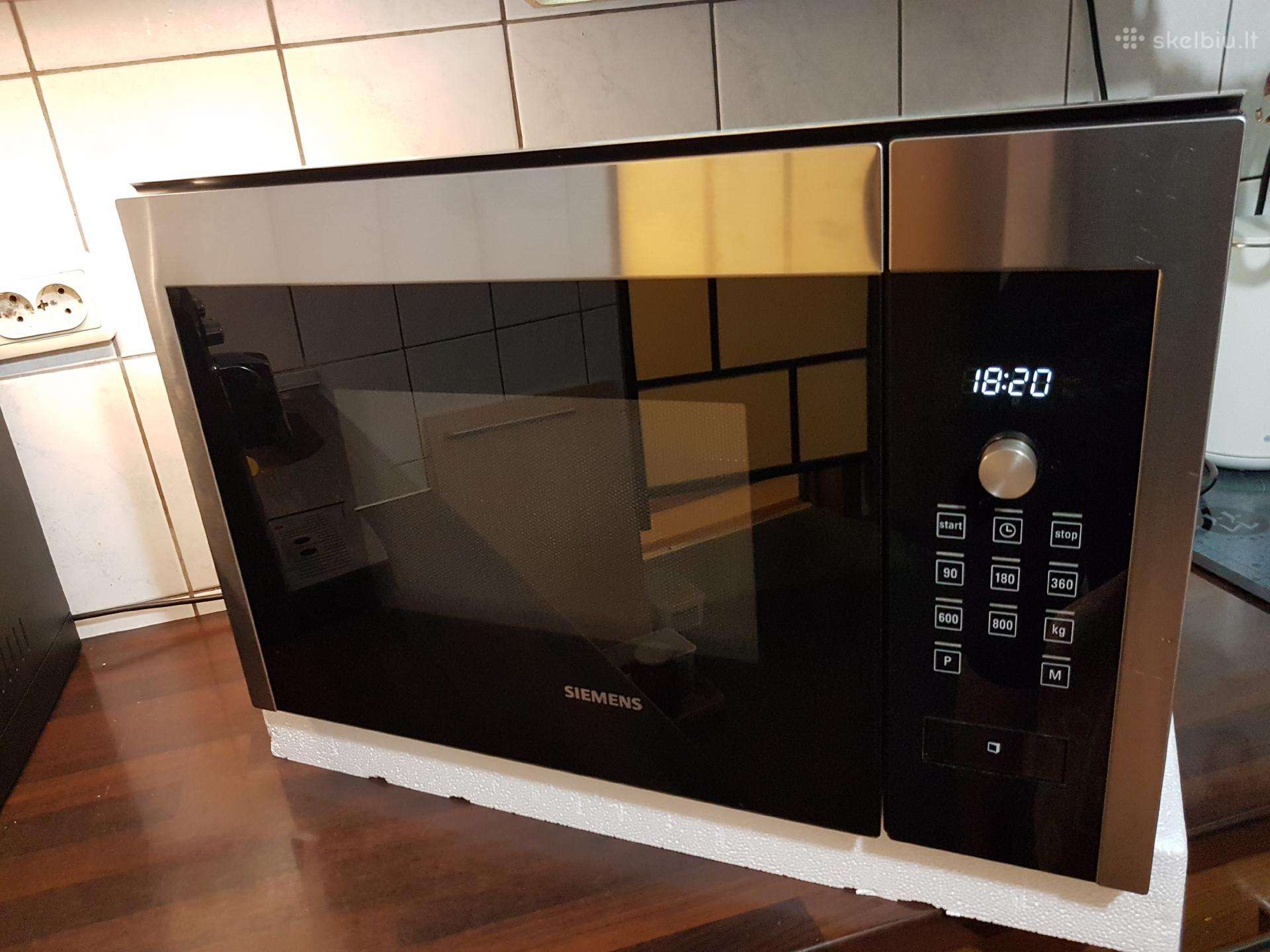 Siemens įmontuojama mikrobangų krosnelė Iq500 ser