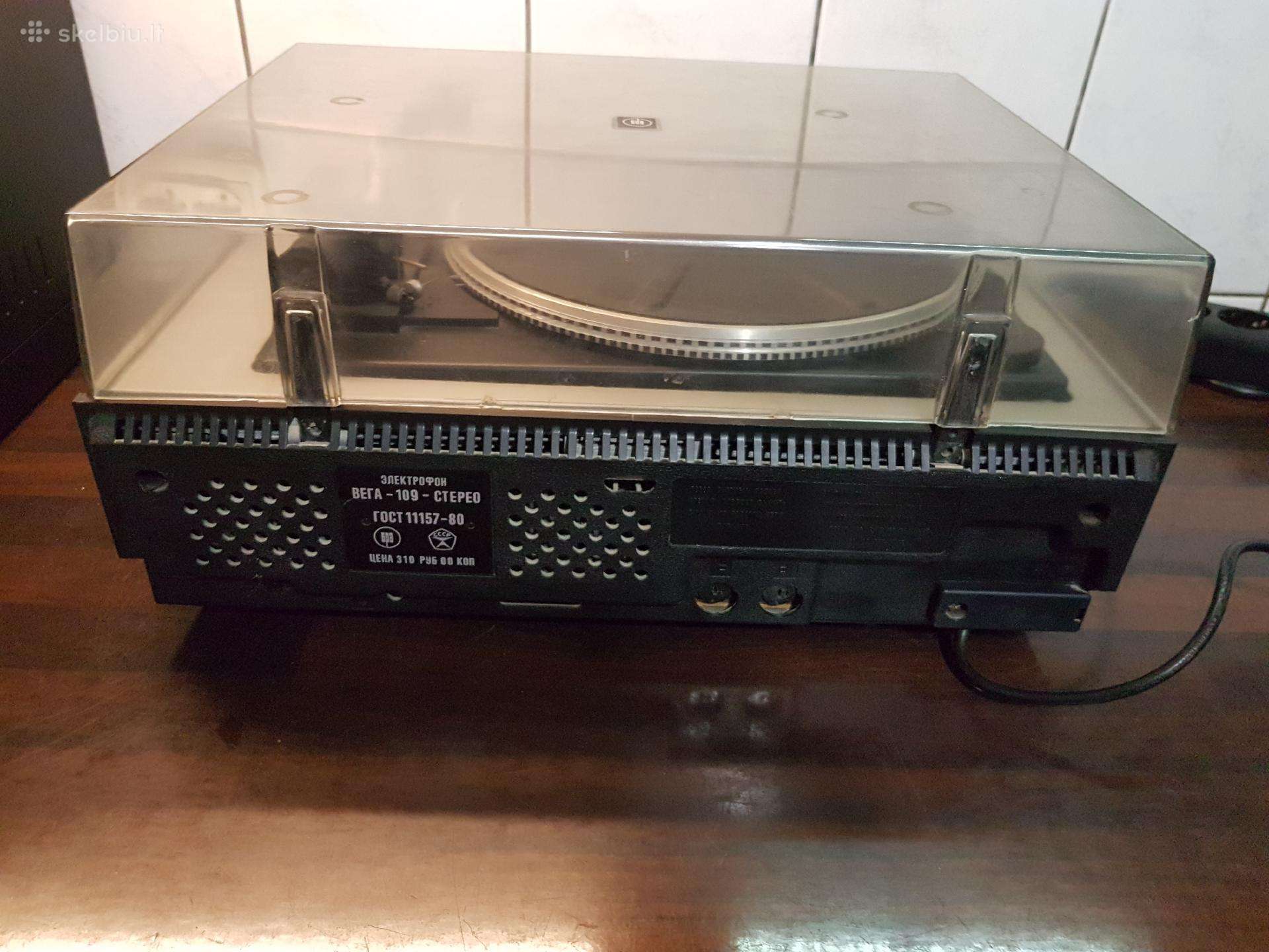 Patefonas Vega 109 stereo