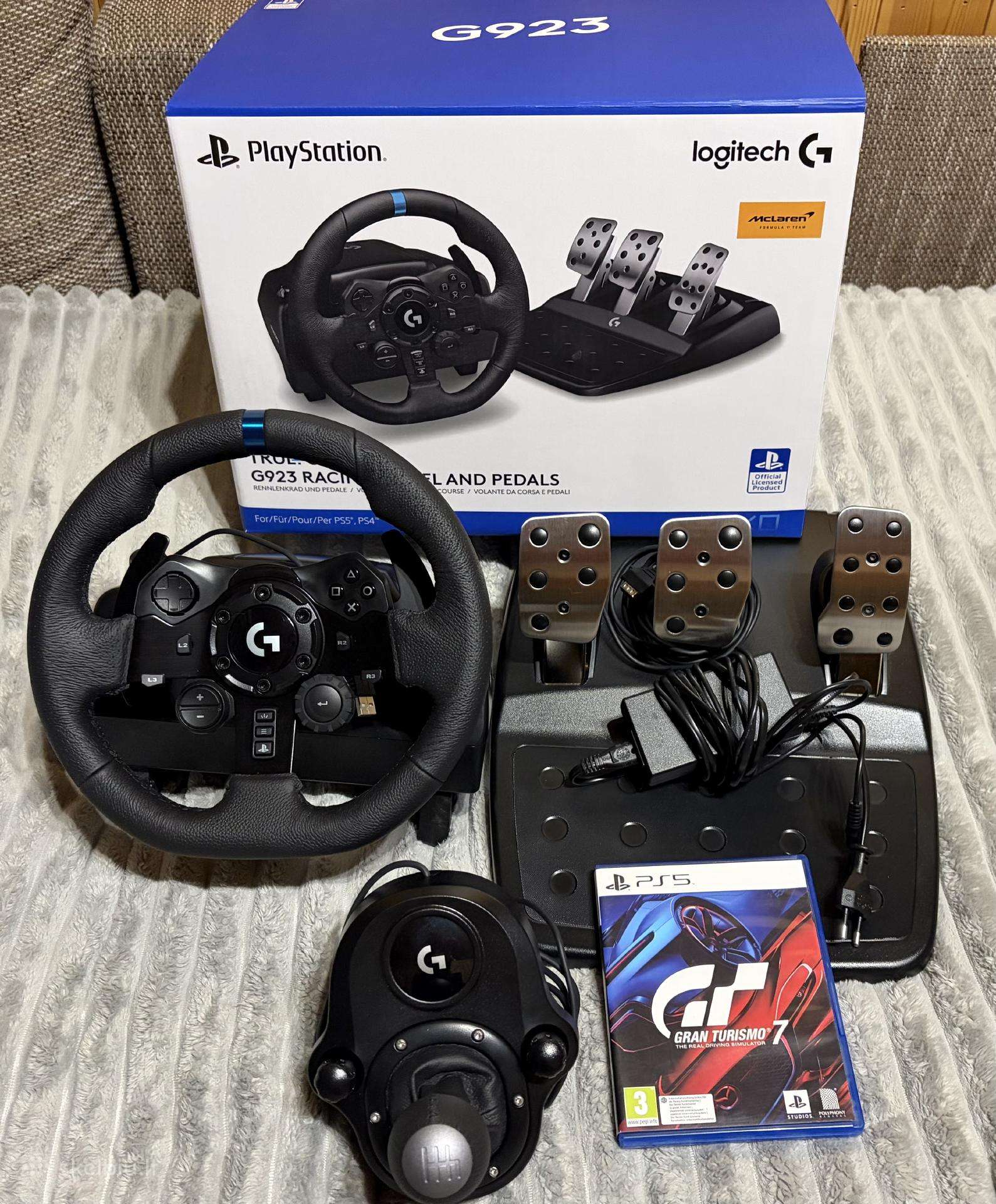 Vairas Logitech G923 (pc/ps5)