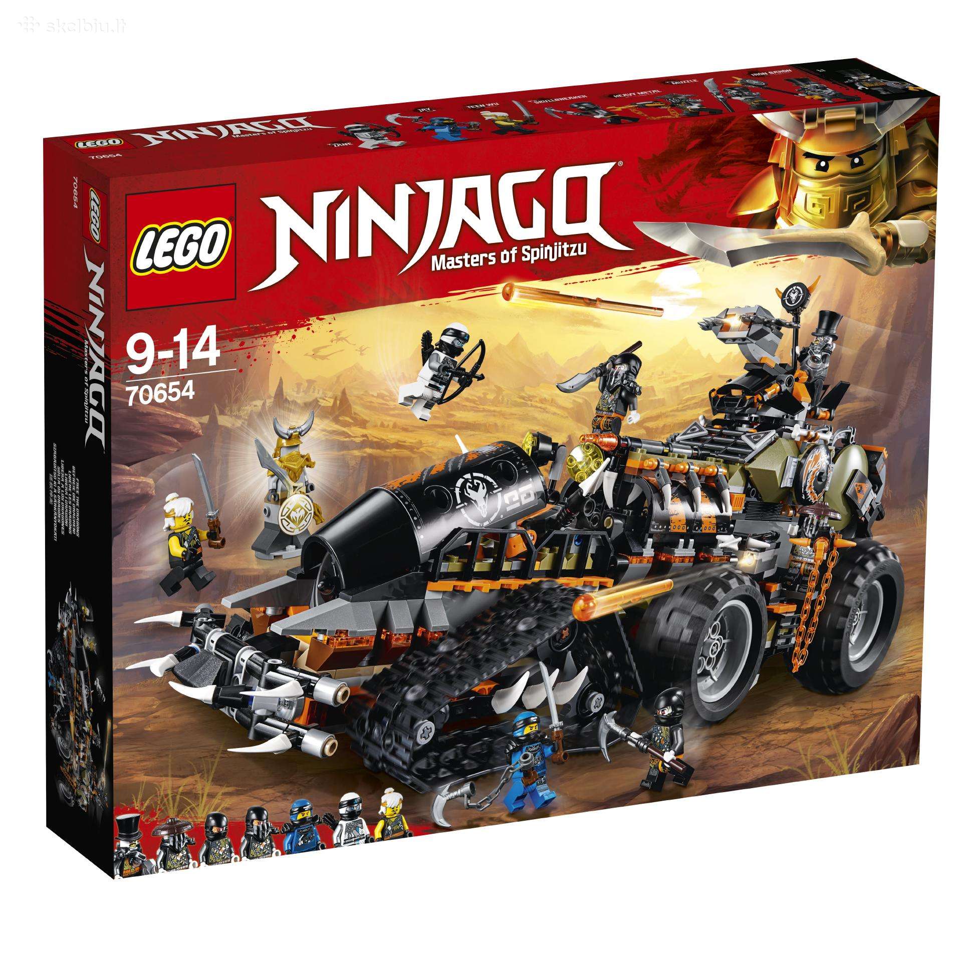 Lego Ninjago 70654 – ideali būklė