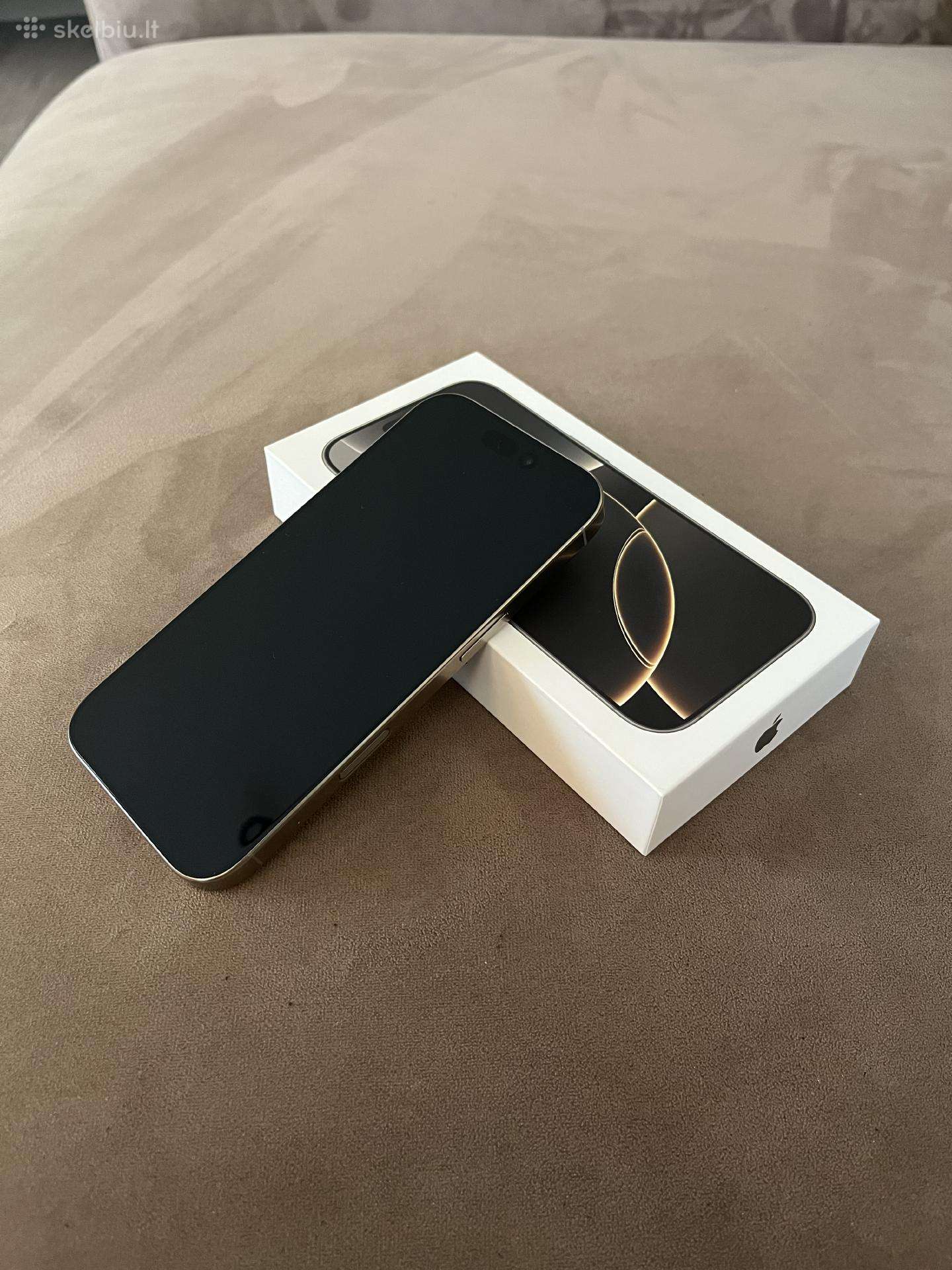 iPhone 16 pro, 256gb, 88% baterija