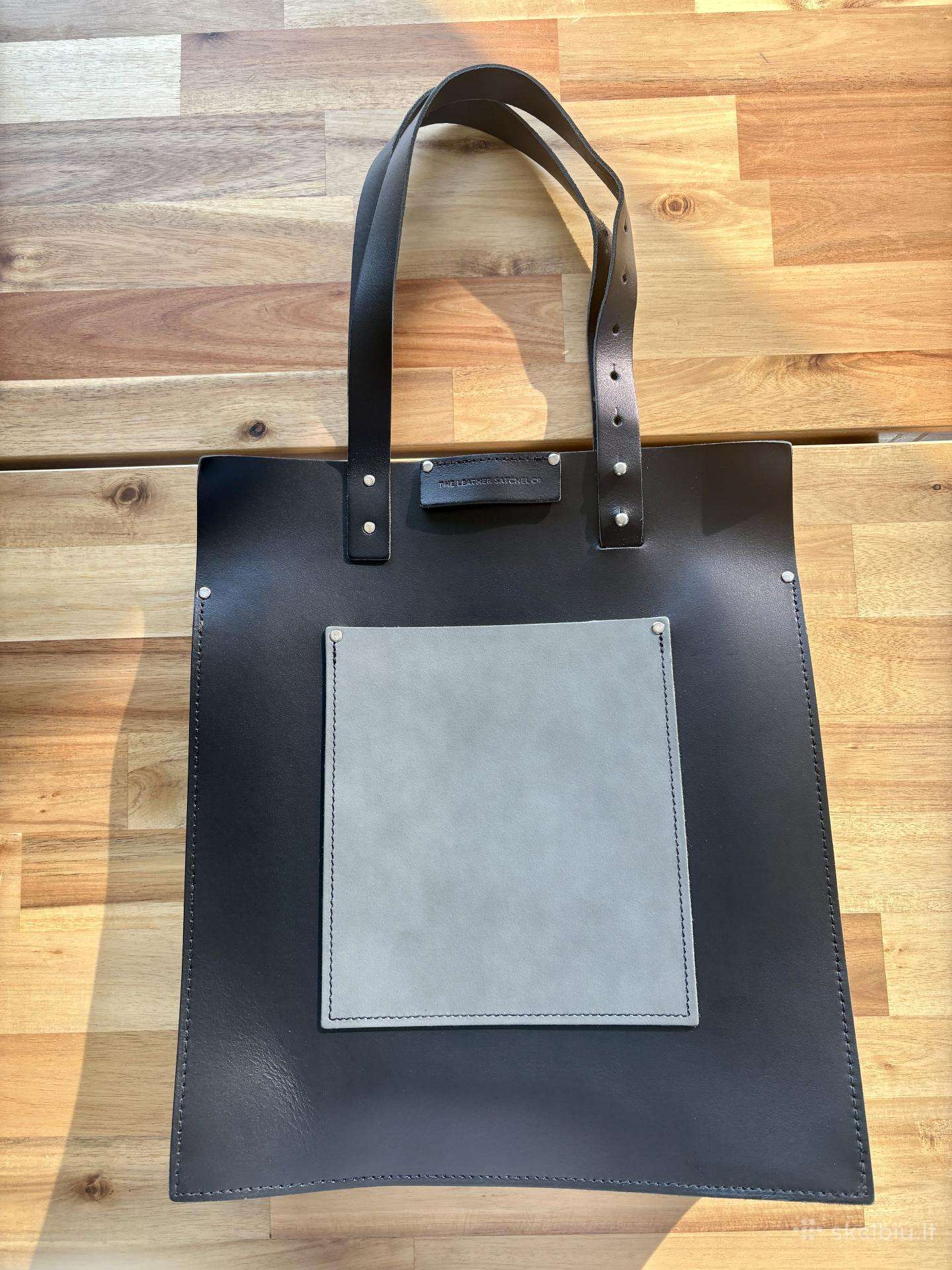 The Leather Satchel Co. natūralios odos rankinė