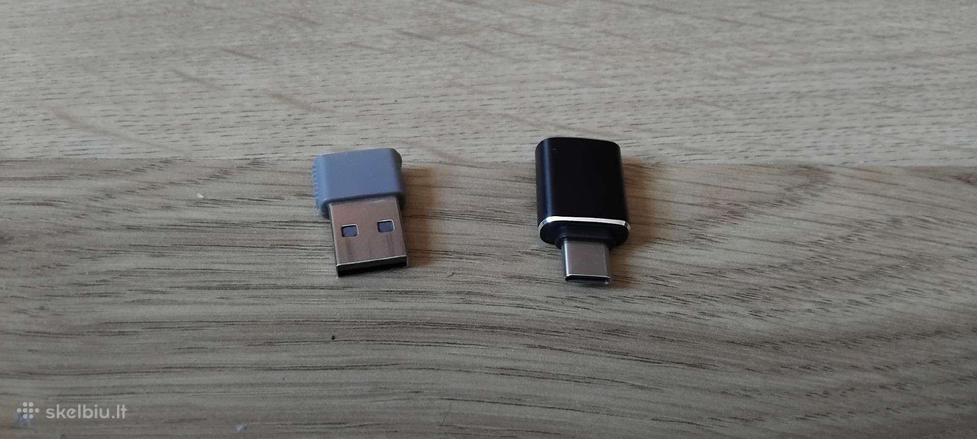 Usb adapterių rinkinys – Usb-a / Usb-c (2 vnt.)