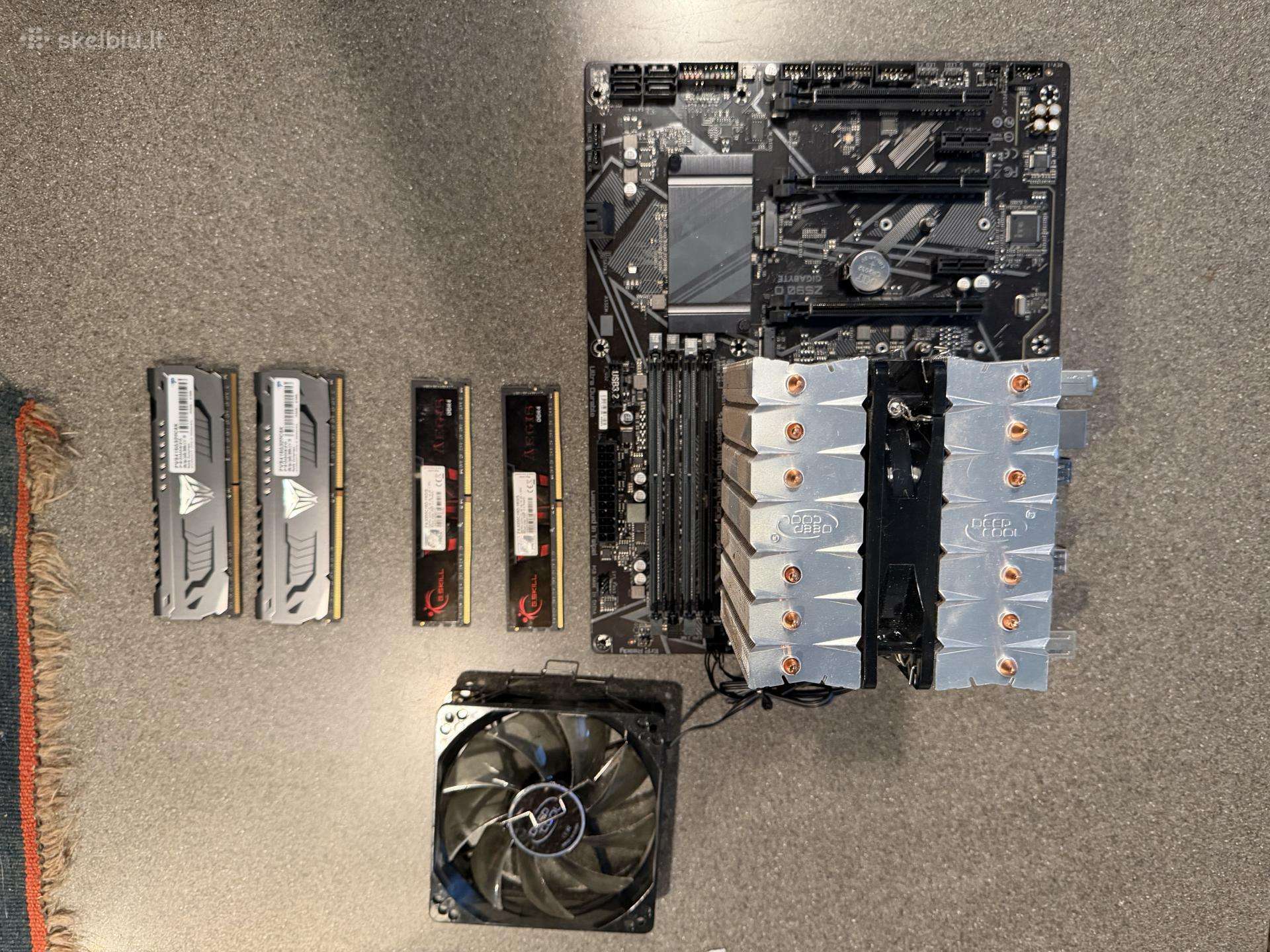 Parduodu motinine plokste / Ddr RAM / Cpu