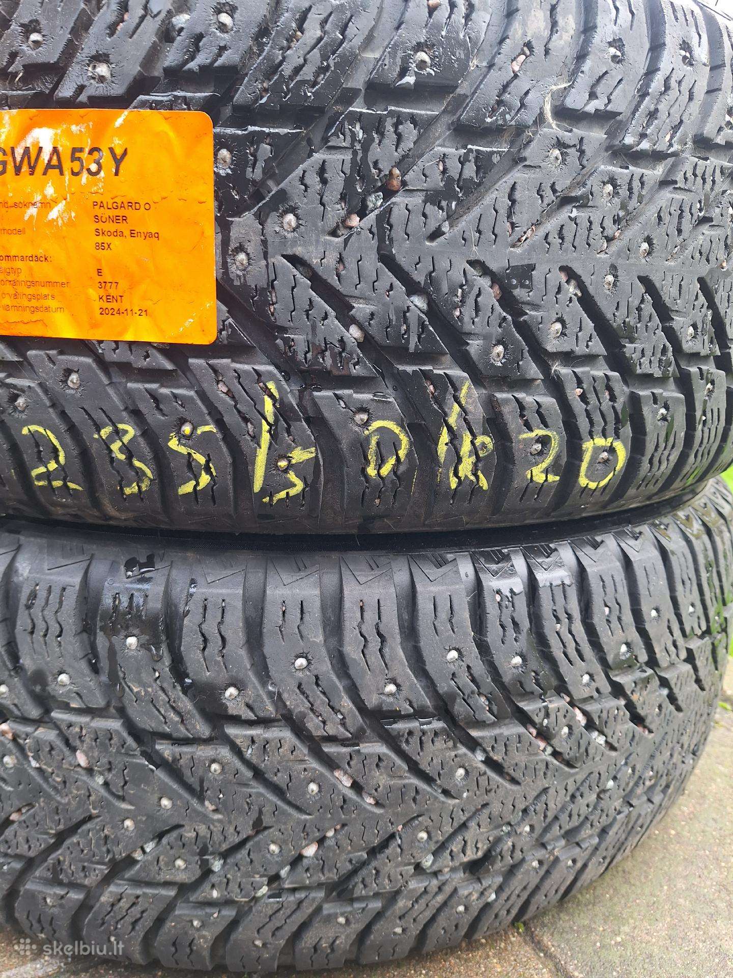 235/50/r20 245/50/r20 255/45/r20 275/45/r20
