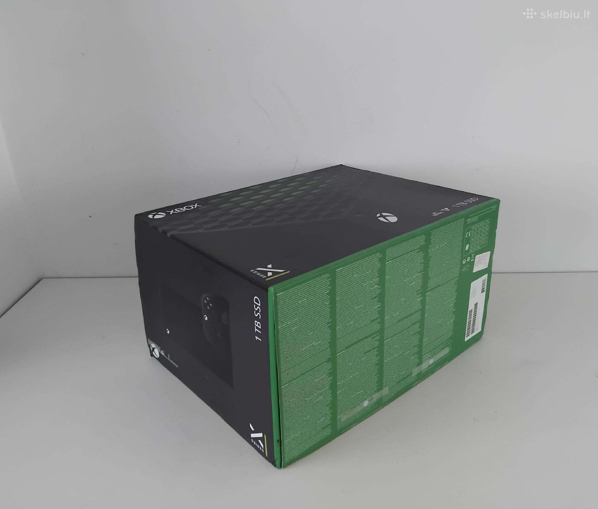 Xbox series X dėžė