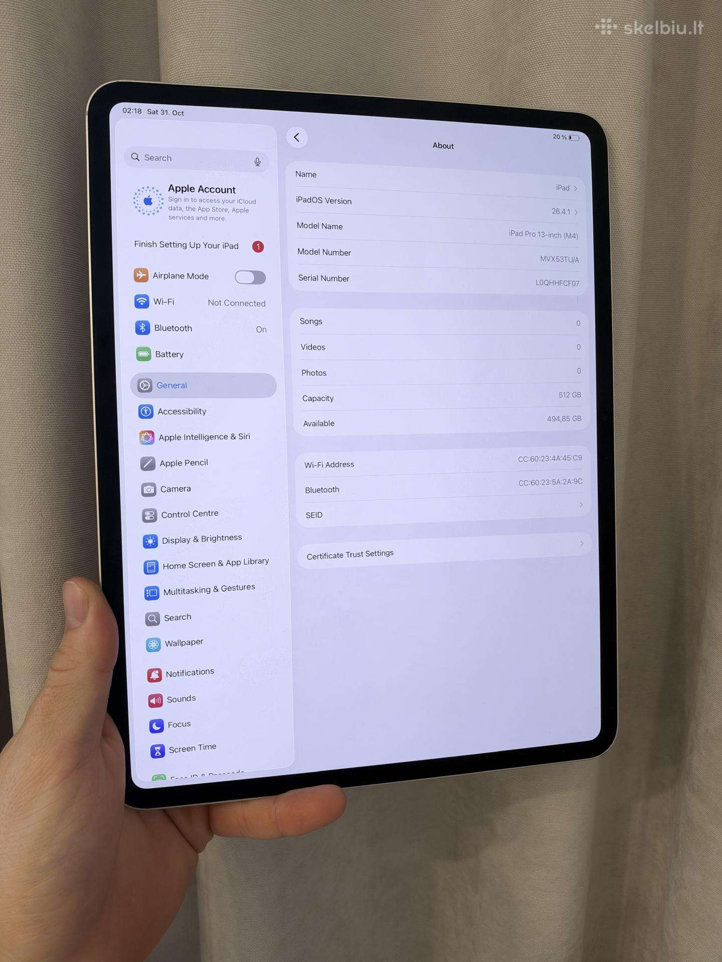 iPad Pro 13 M4 512 WiFi