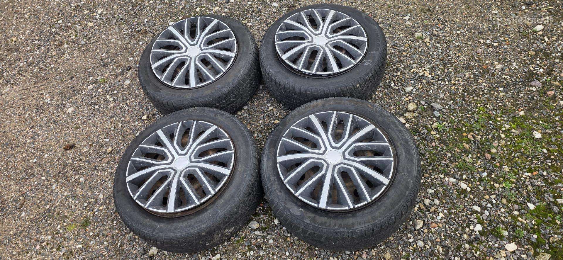 Žieminiai ratai R16 5x100 (nuo benzininės Toyota