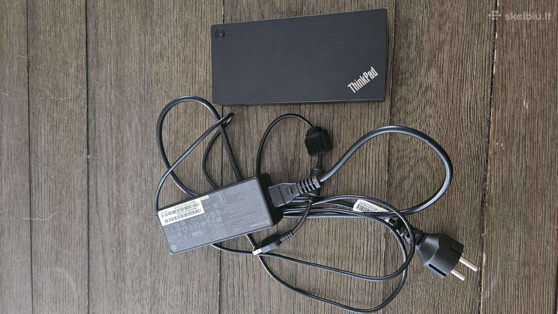 Thinkpad Usb-c Dock Gen2 su 90w pakrovėju.