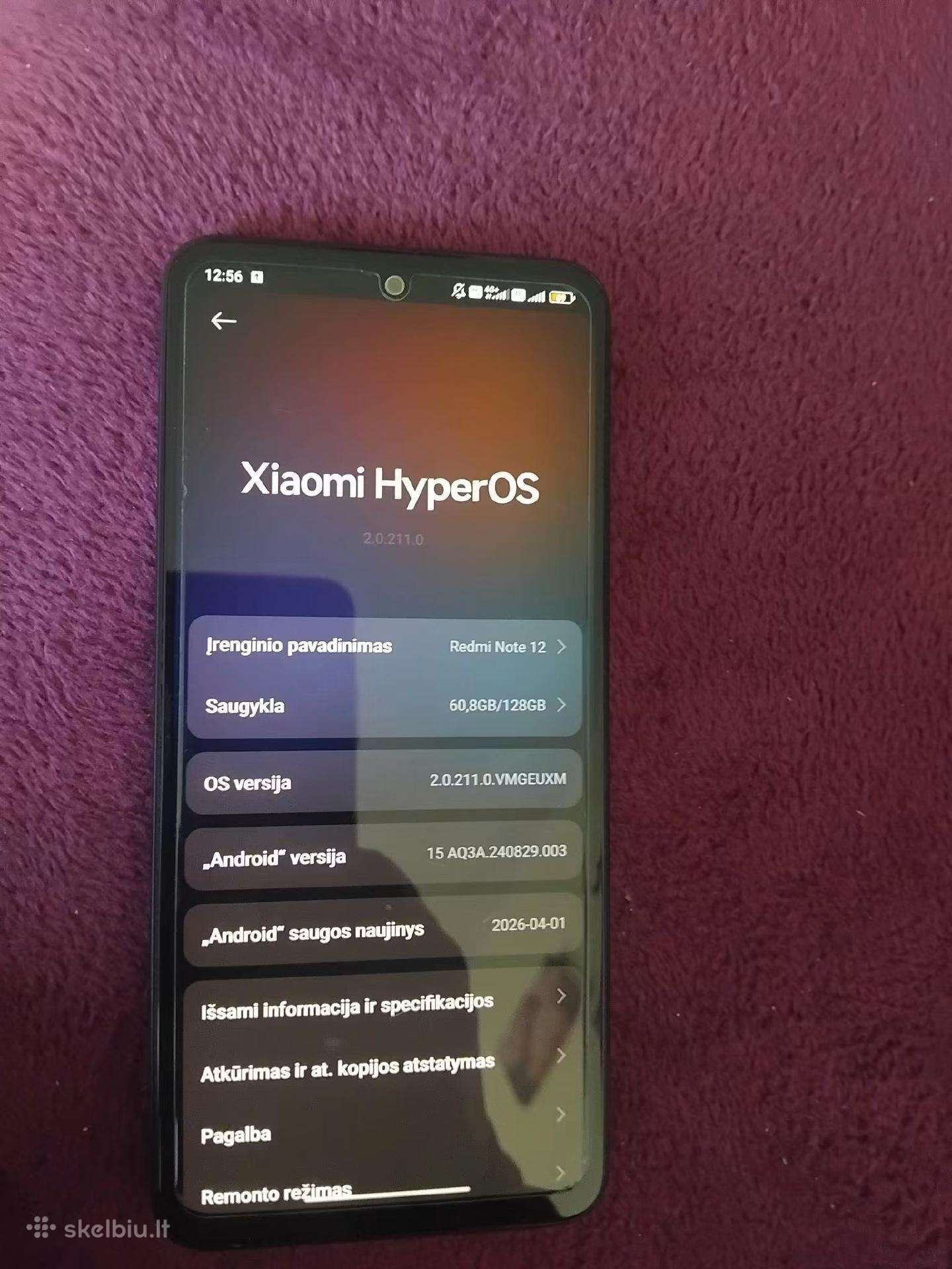 Xiaomi redmi note 12