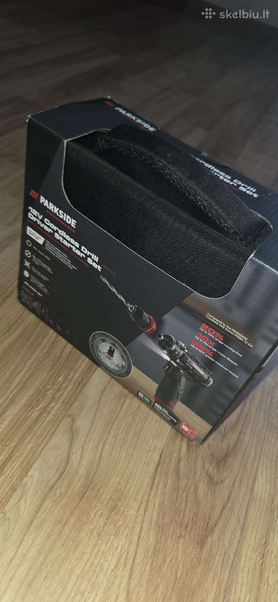 12v Parkside Performance suktuko komplektas