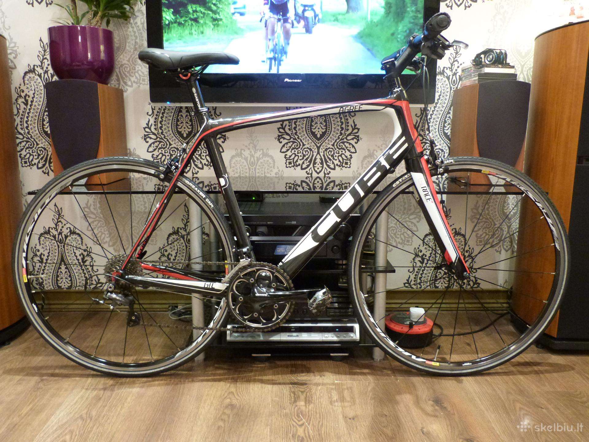 Carbon plento dviratis Cube Agree Gtc Pro (XL).