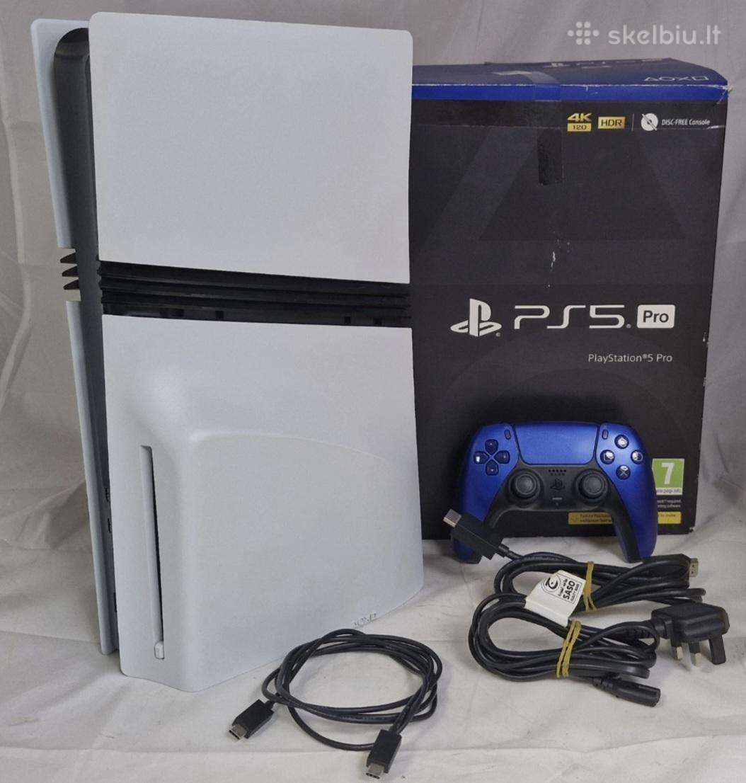 Sony Playstation 5 Pro 2tb su diskasukiu