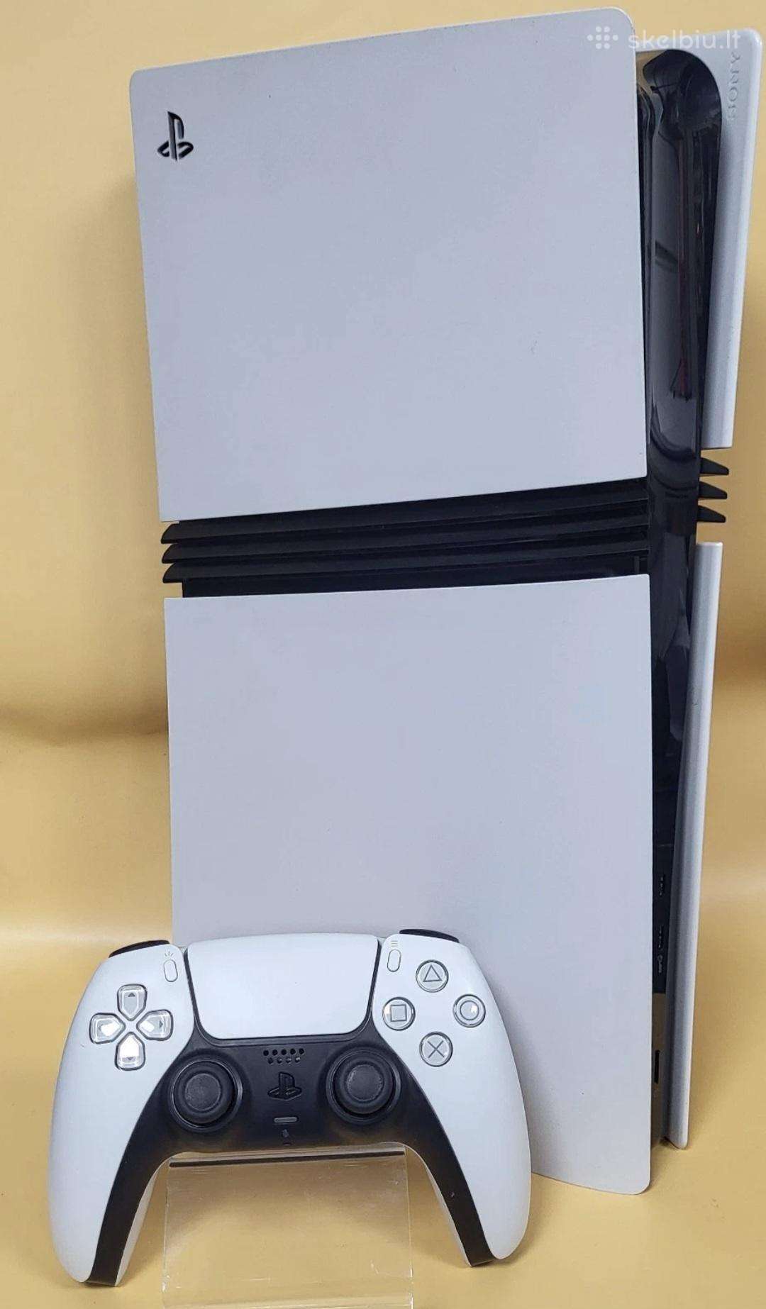 Sony Playstation 5 Pro 2tb + 2 originalūs pultai