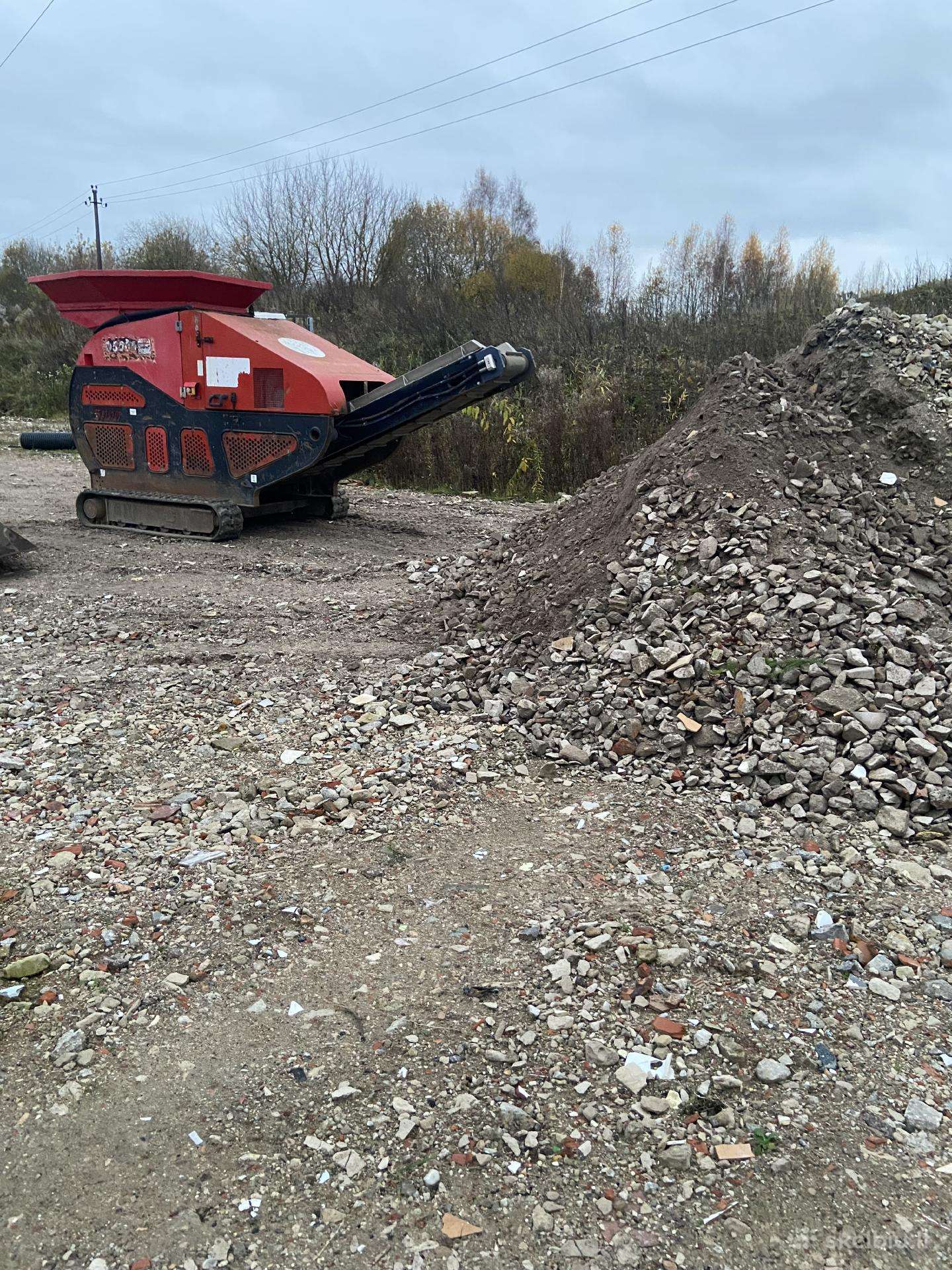 Betono trupintuvo nuoma