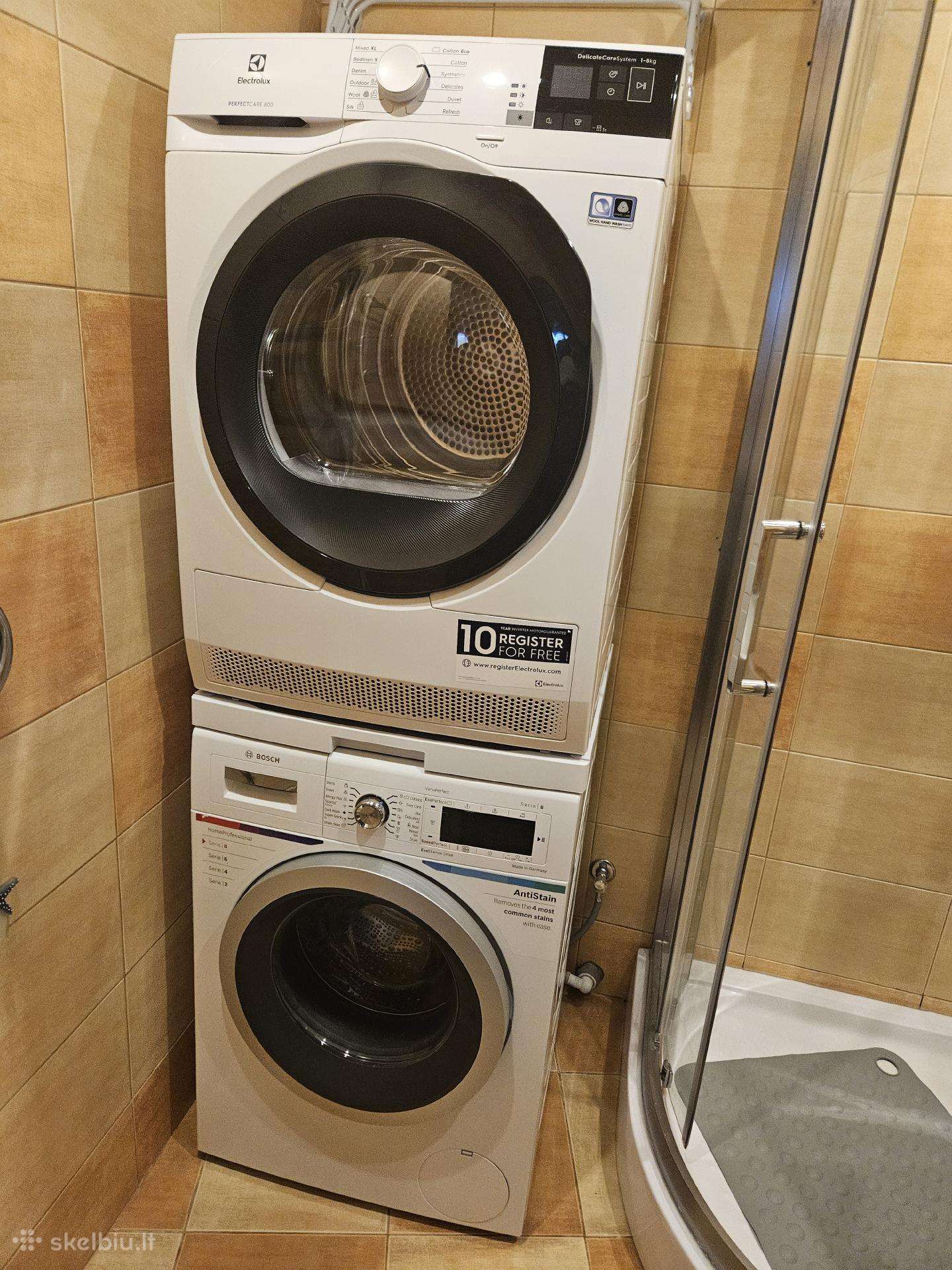Skalbyklės ir džiovyklės komplektas