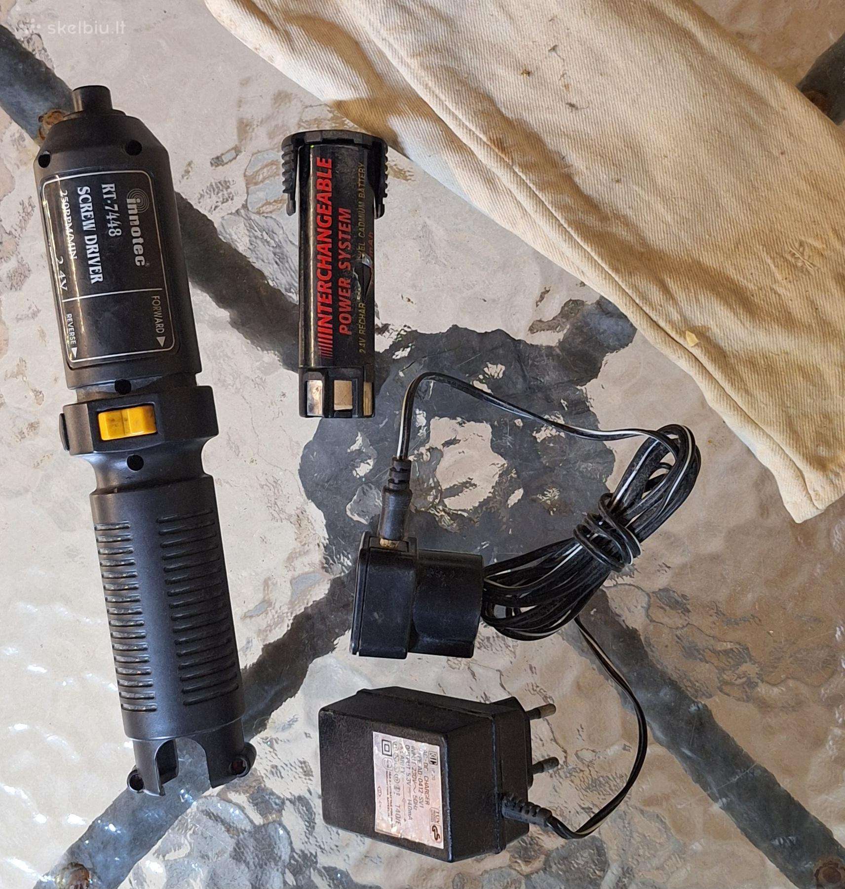 Atiduodamas neveikiantis 2.4 V suktuvas