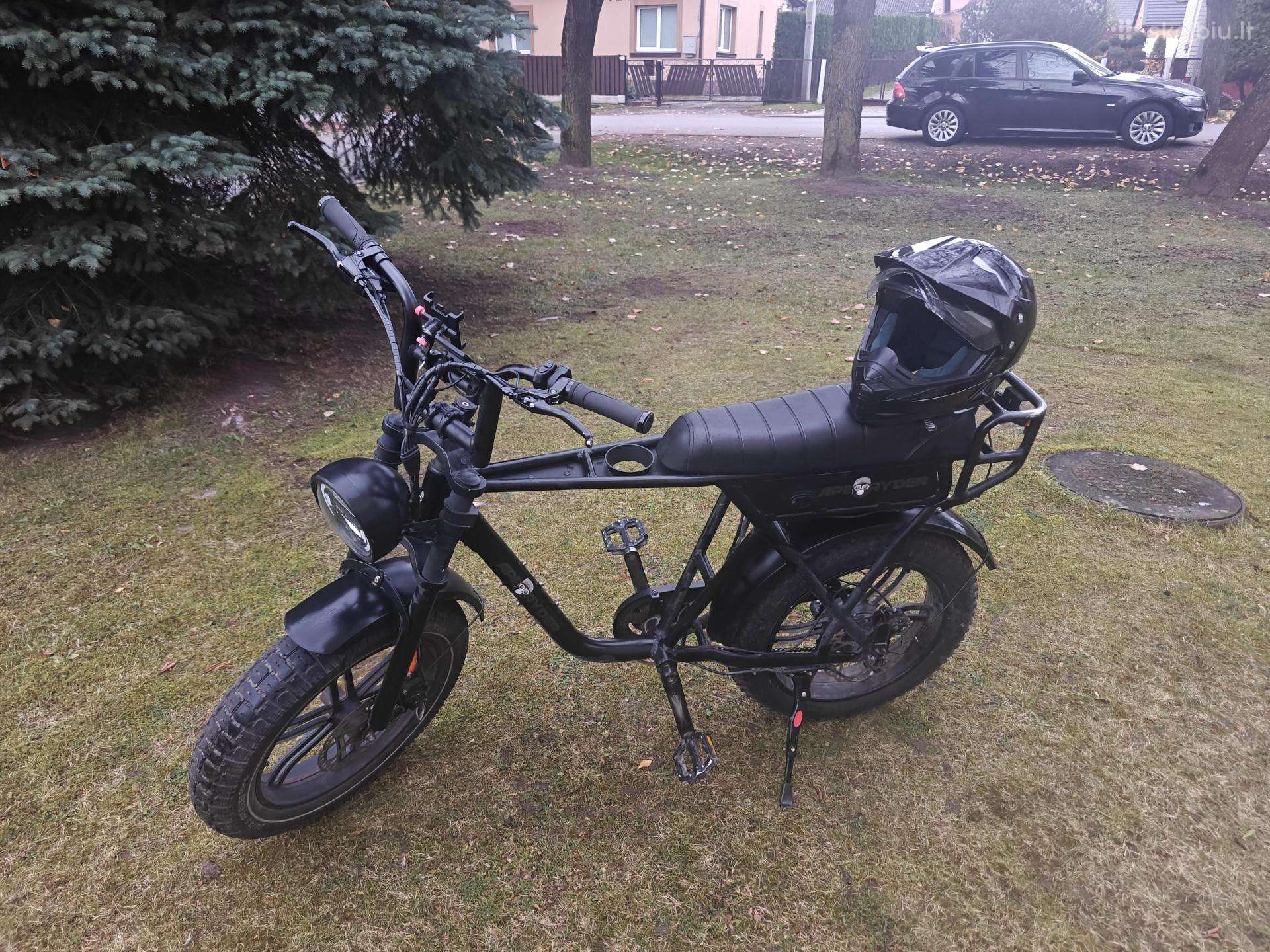 Ebike Stylish black Ape Ryder electric