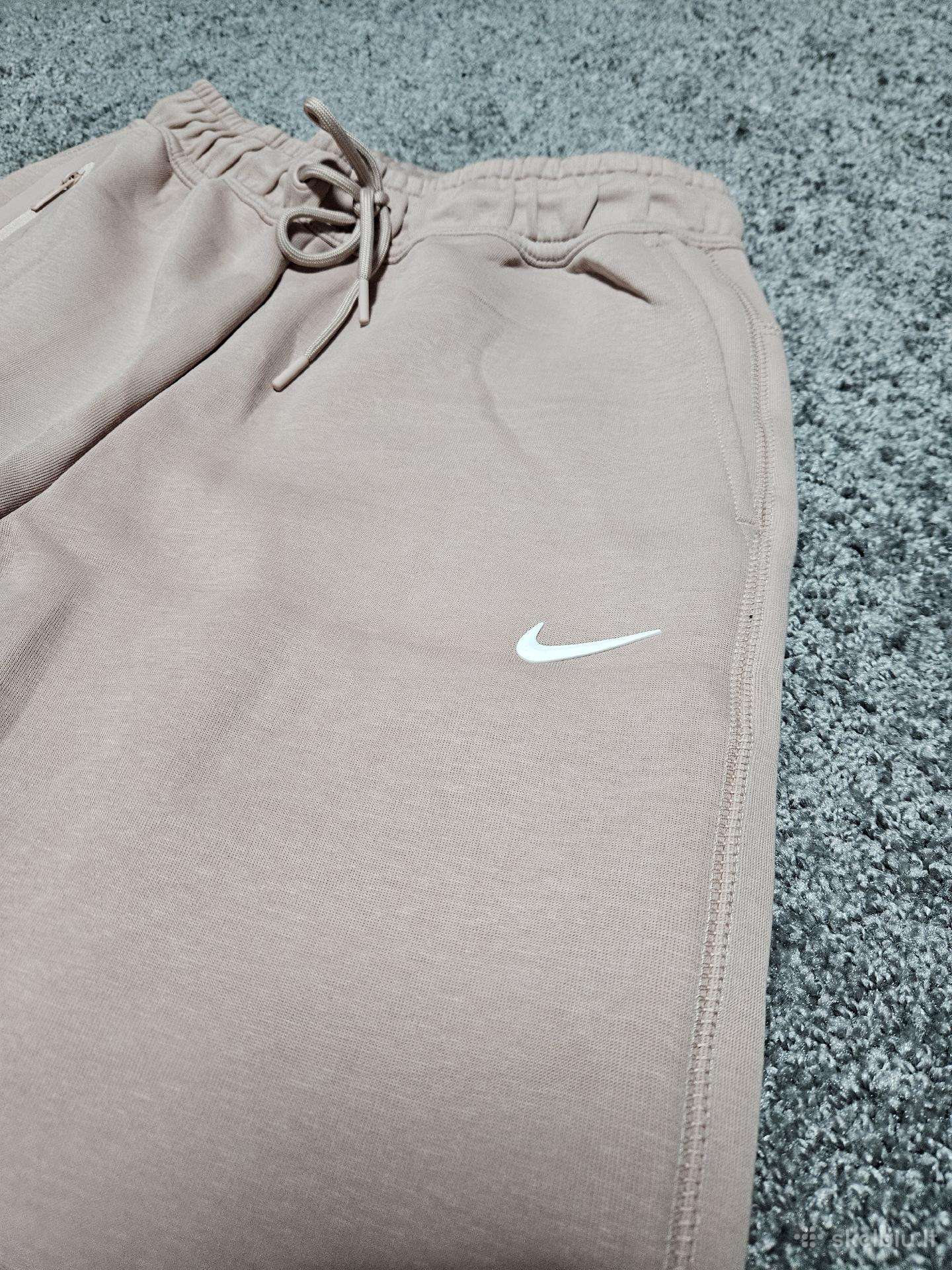 Nike nocta rožinės sportinės kelnės L