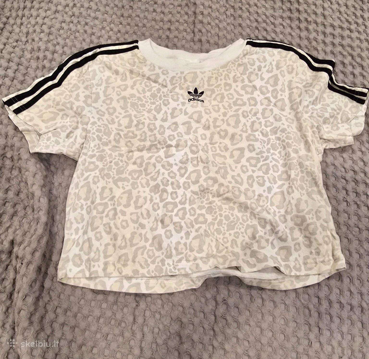 Adidas Originals trumpa raštuota palaidinė