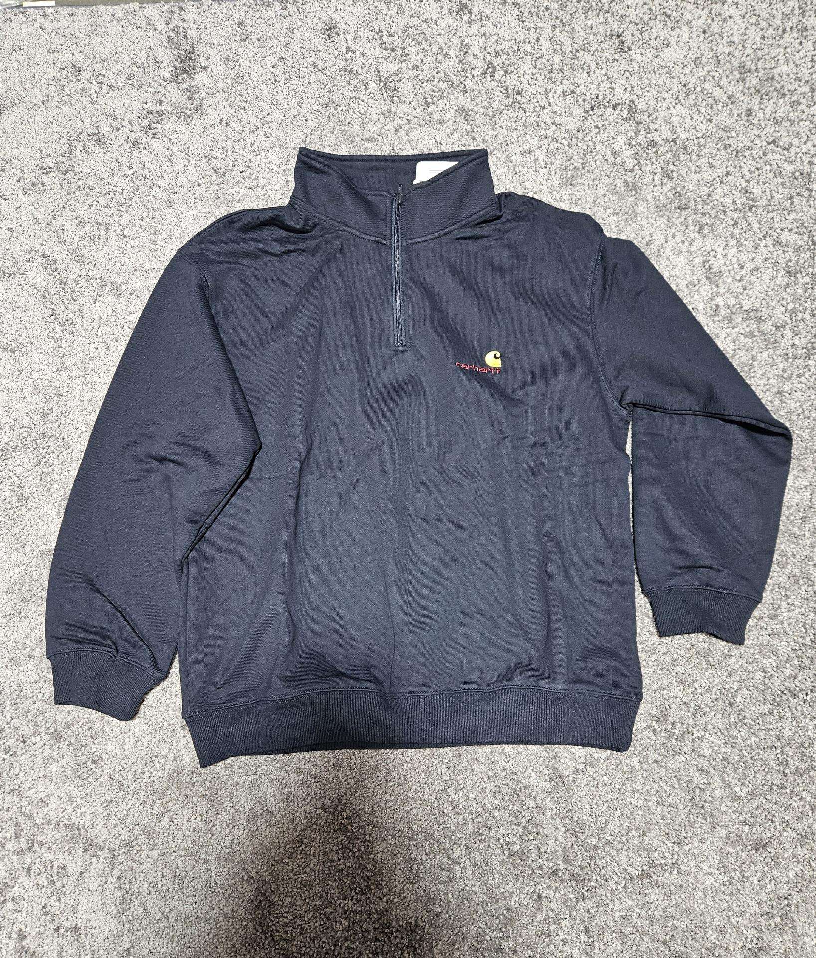 Carhartt Tamsiai mėlynas džemperis L