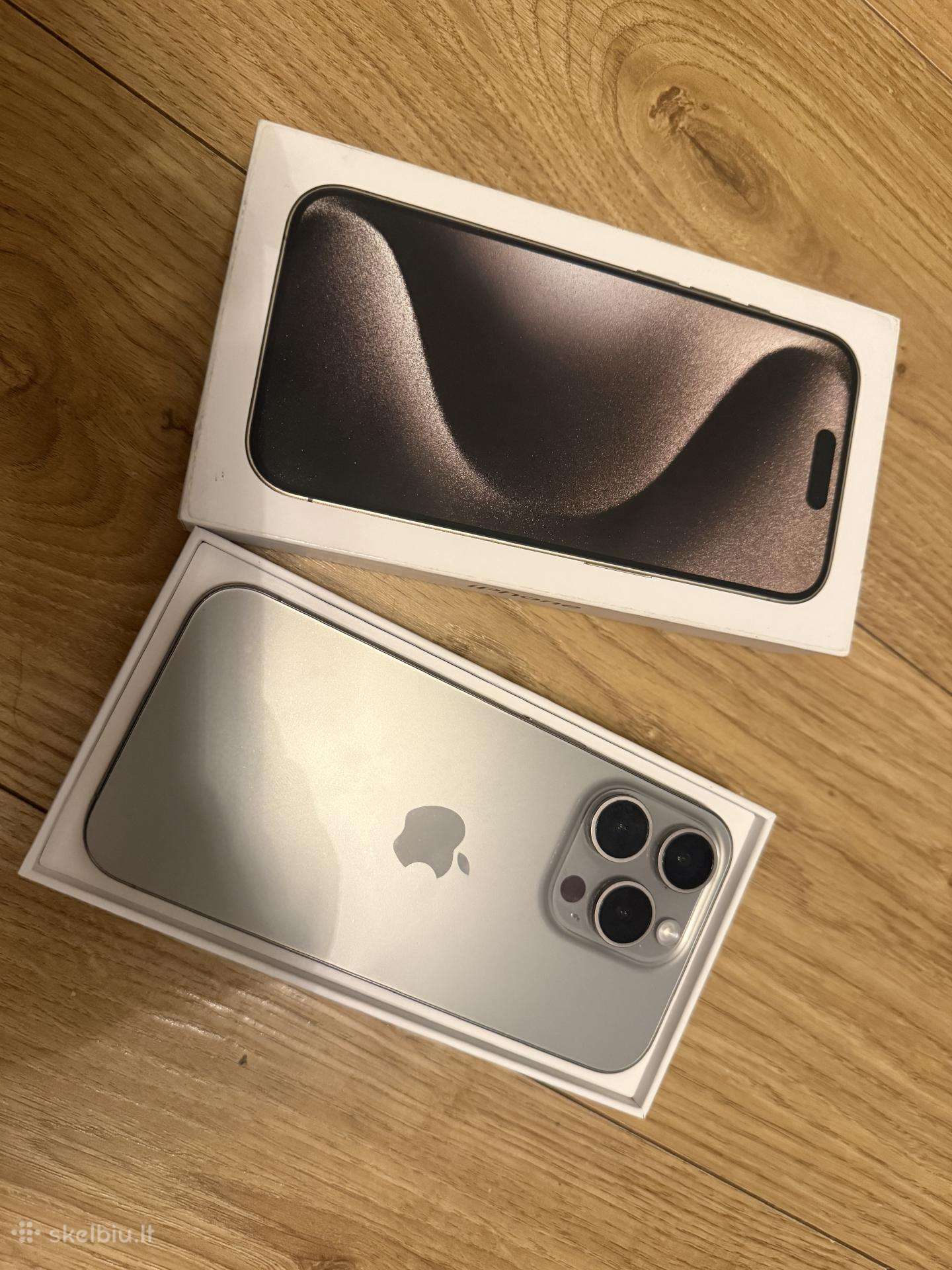 iPhone 15pro 256gb 100%