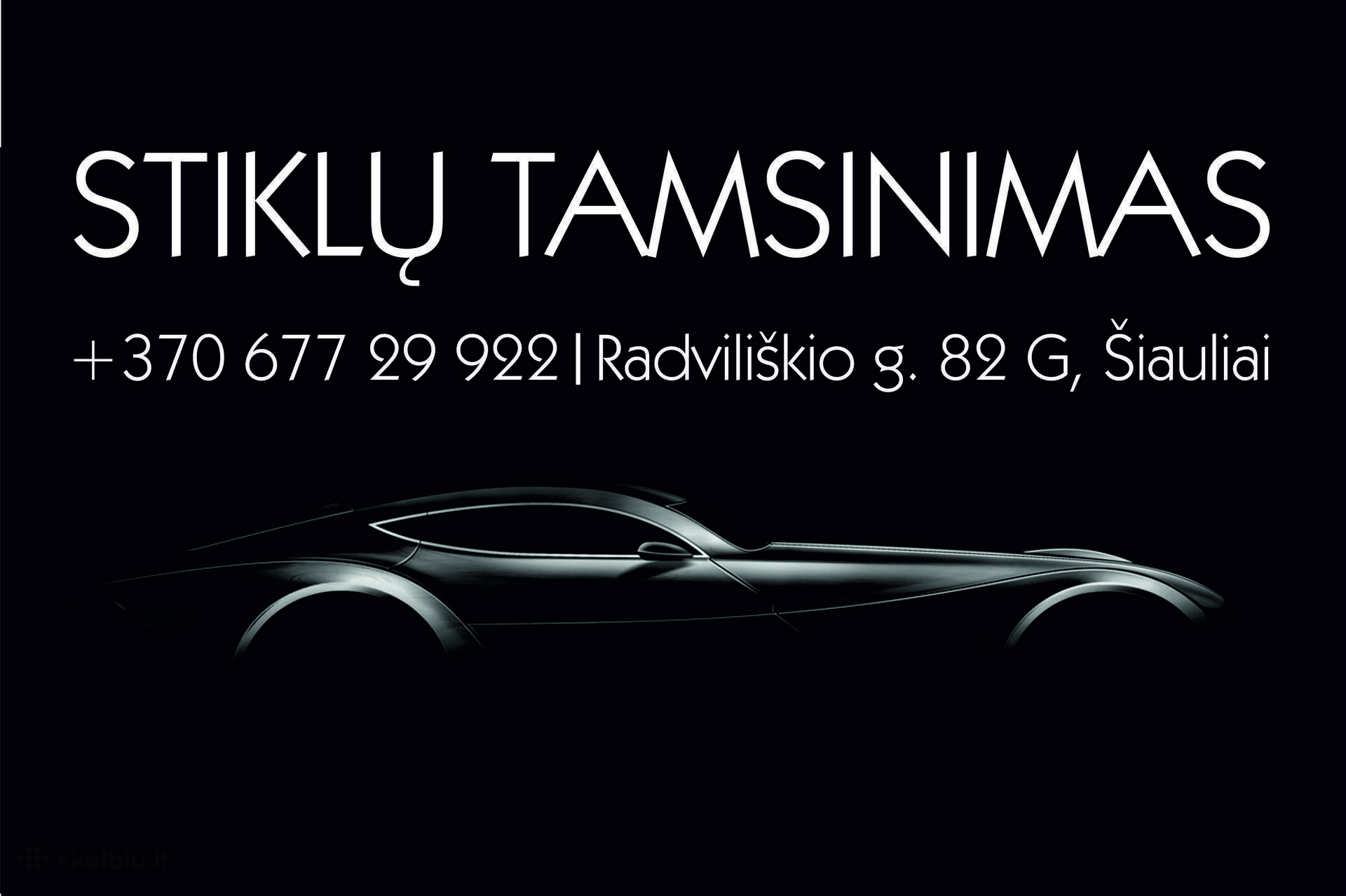 Stiklų tamsinimas