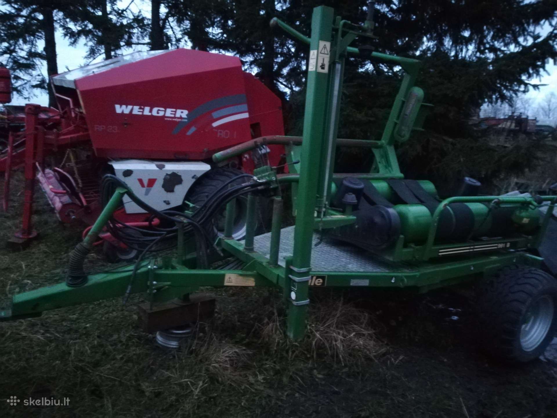 Welger 235RP, прессы