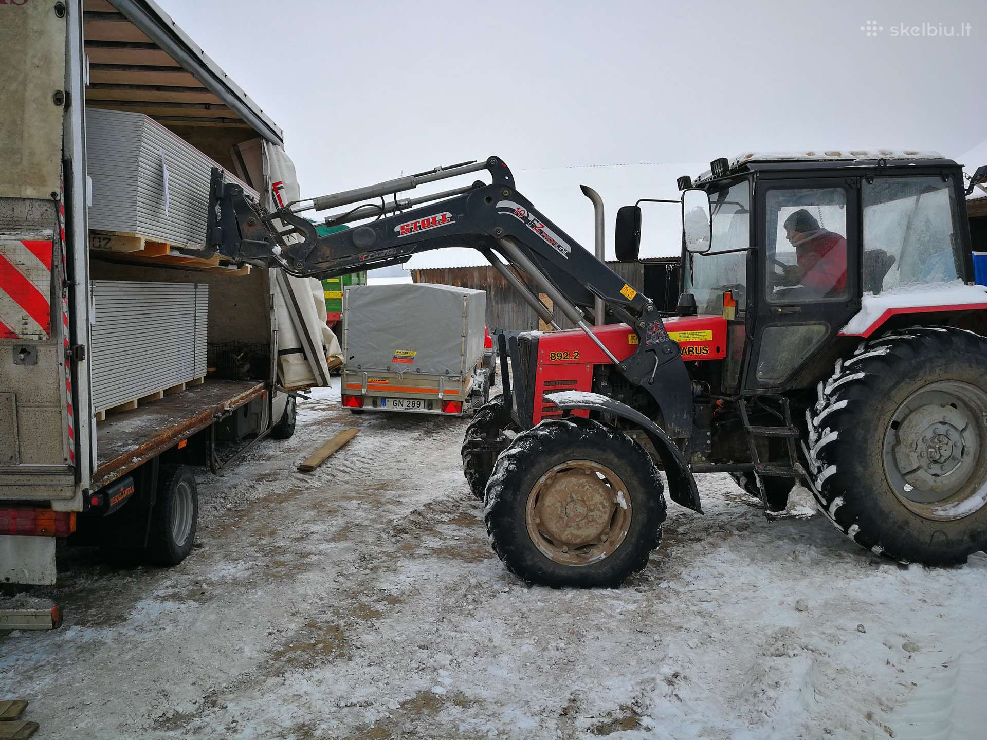 Krovinių pervežimas, Dineka, 3ton-14ton