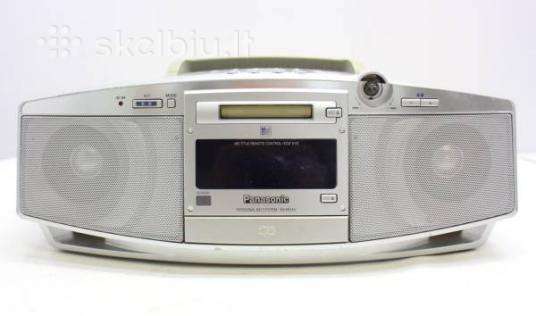 Muzikiniai centrai Panasonic Sanyo Sony Akai Aiwa,