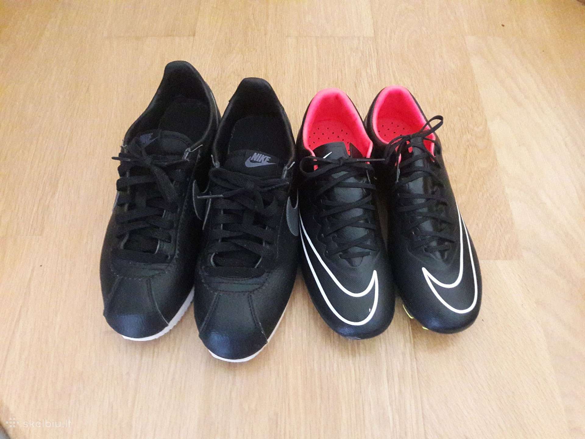 Nike Cortez ir Nike Mercurial
