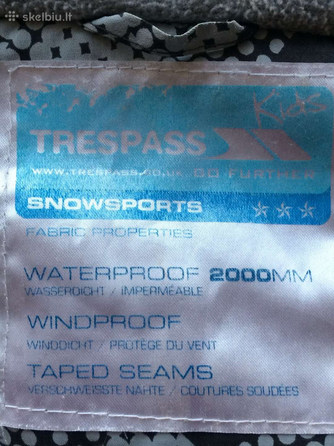110cm waterproof 2000mm - Skelbiu 