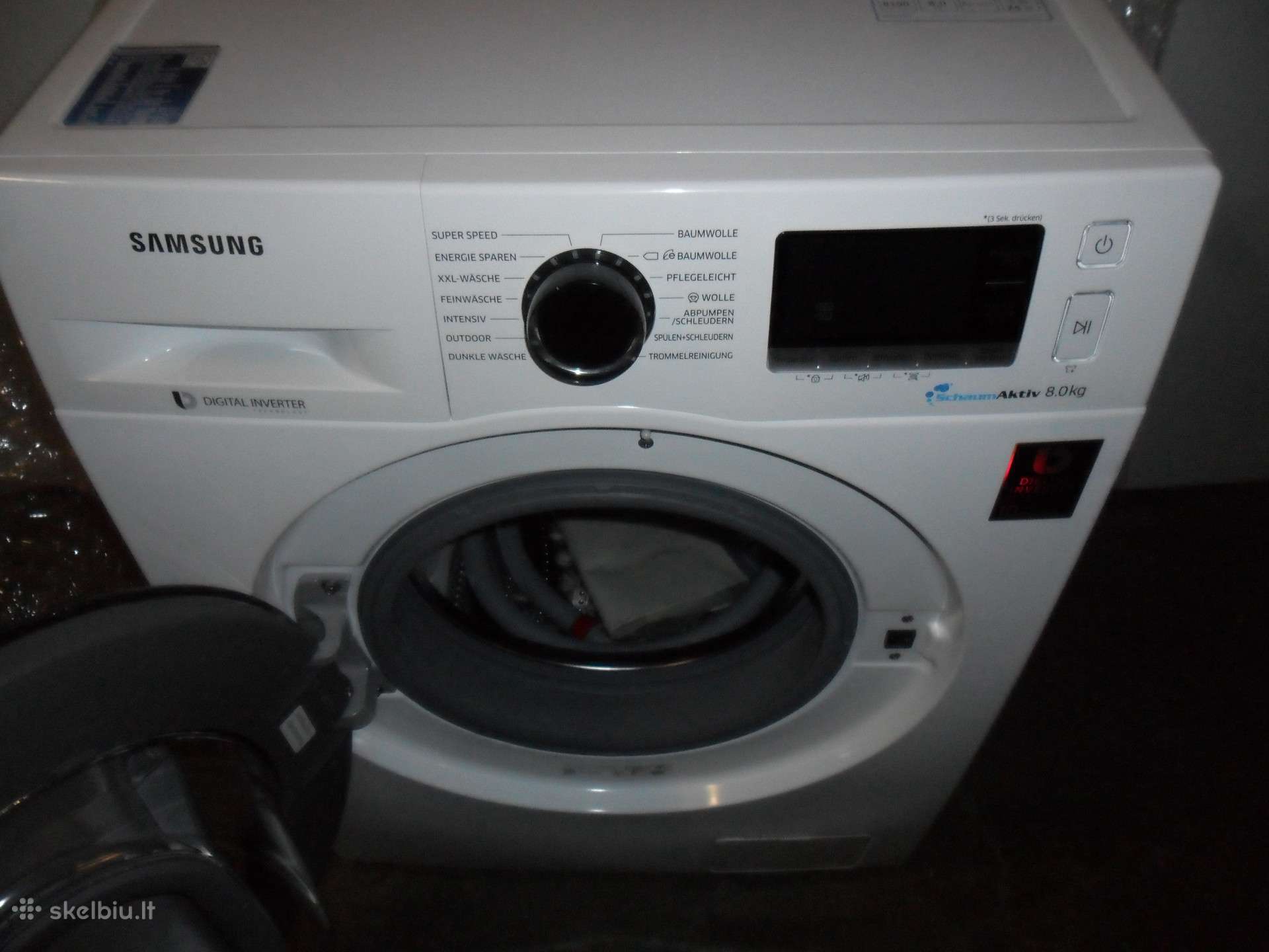 Samsung 8kg Su Papildomom Durelem